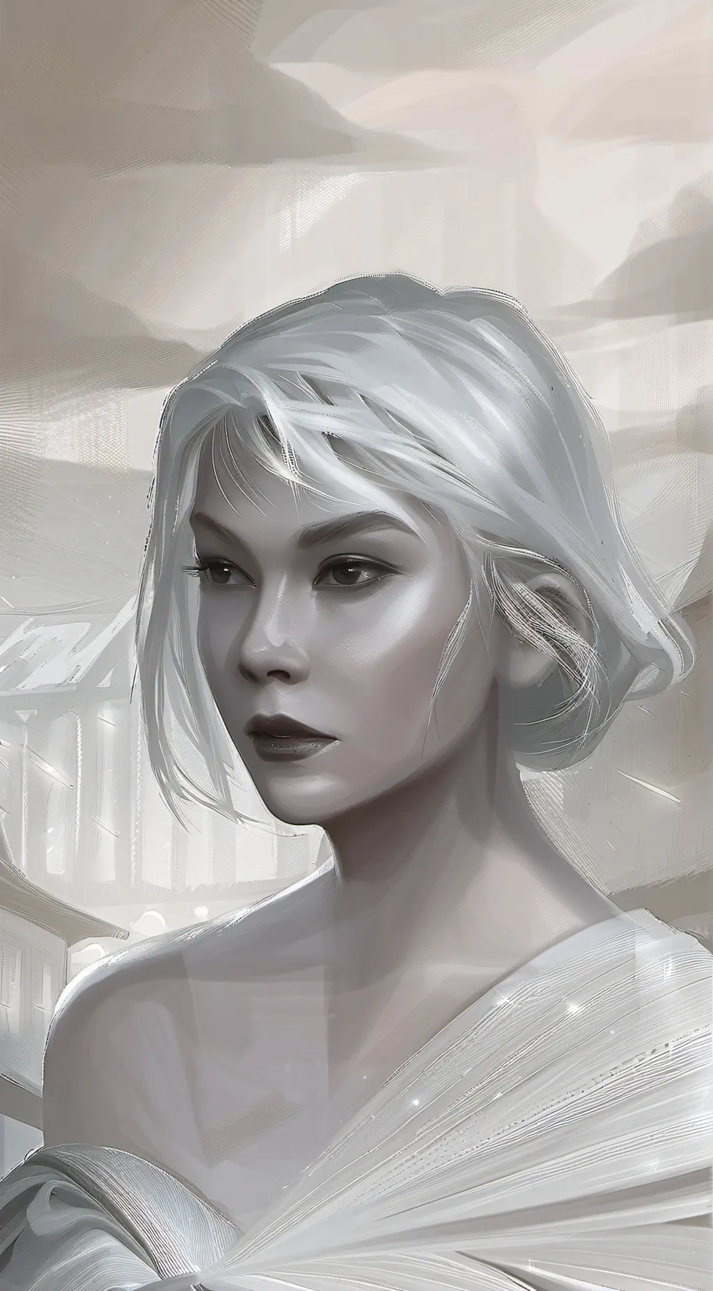 ai character: Miss Misty  background