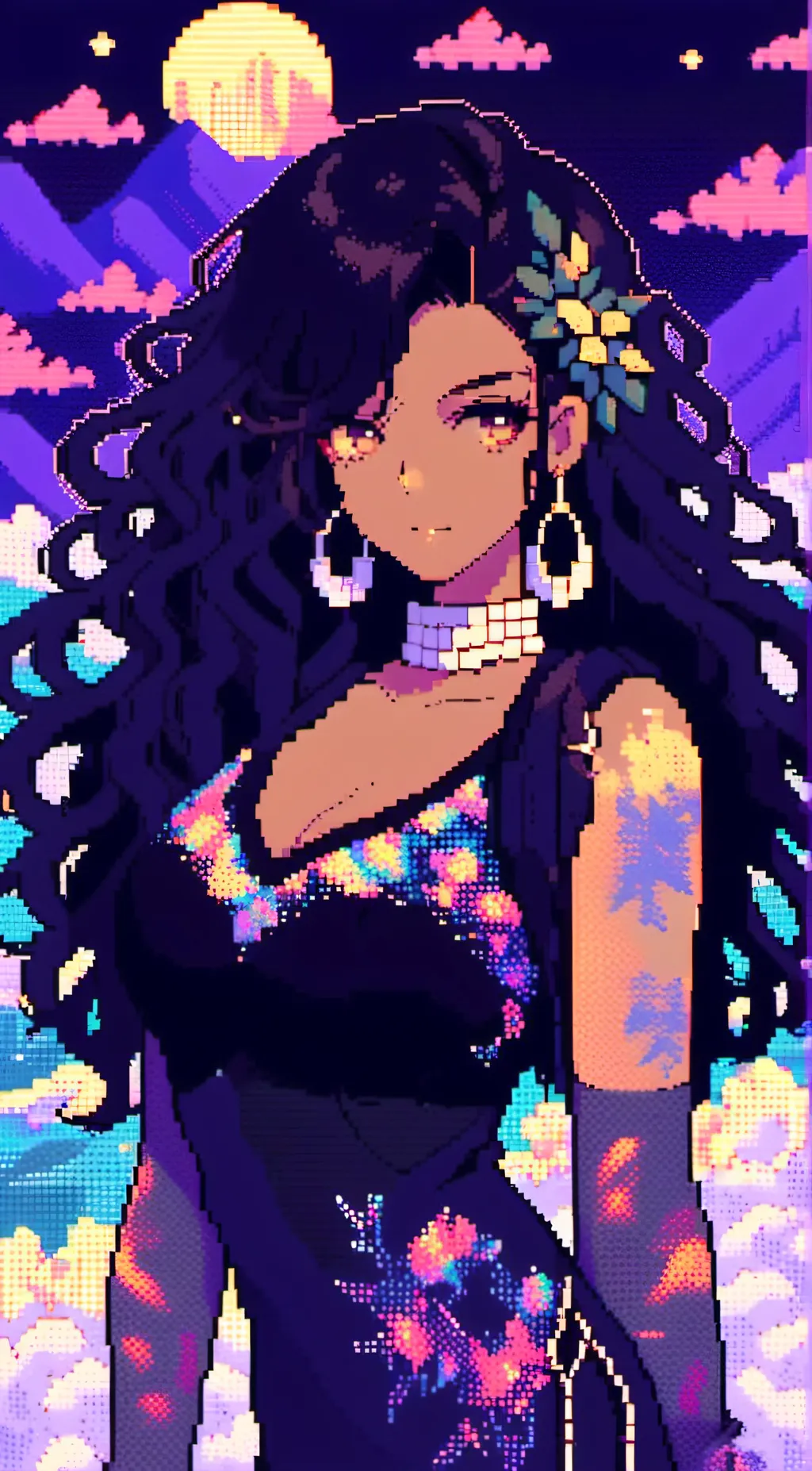 ai character: avah background