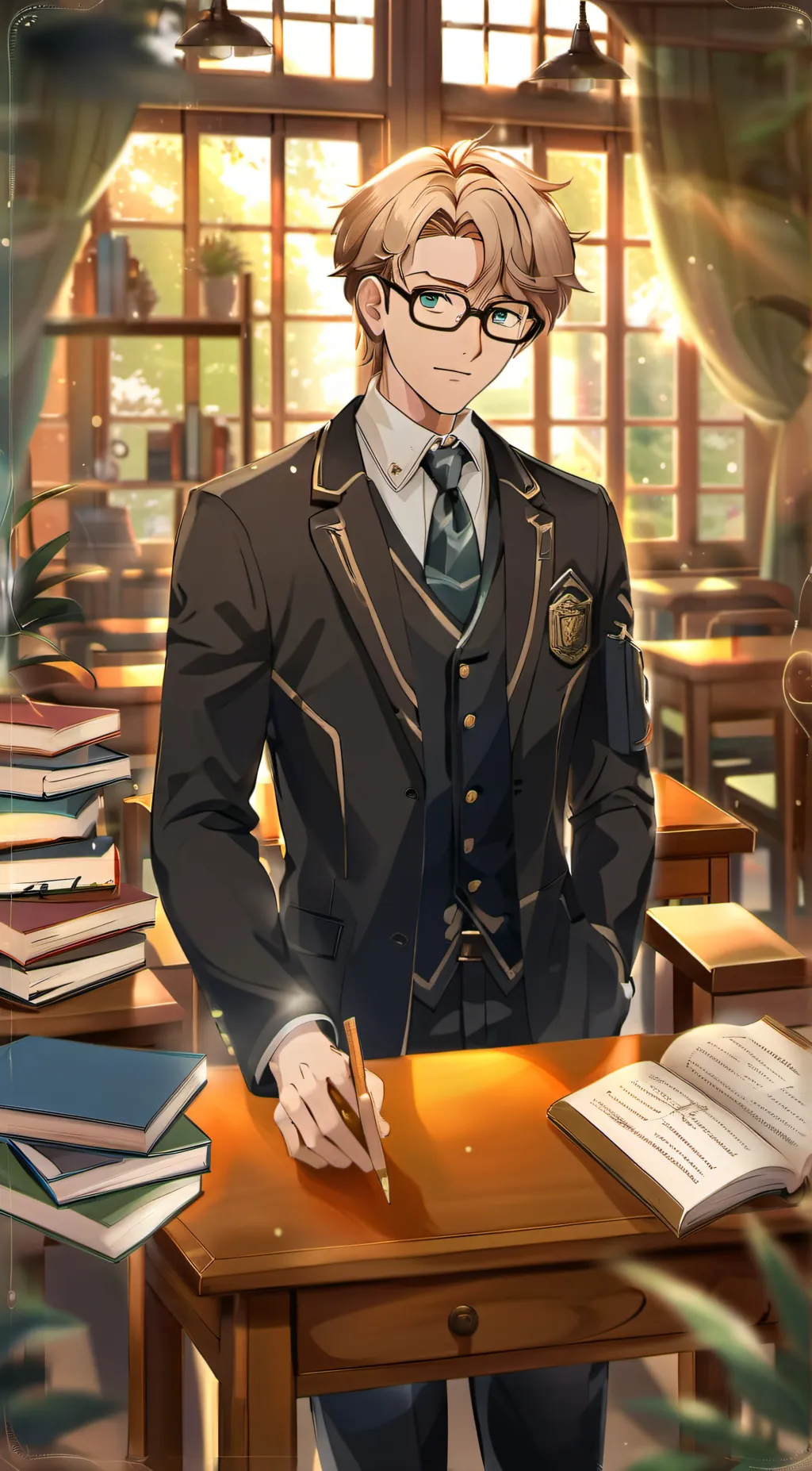 ai character: Draco Malfoy background