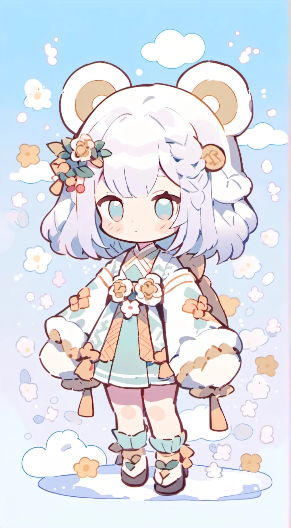 ai character: Your nezuko  background