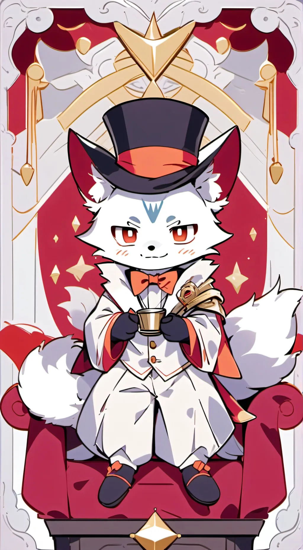 Talkie AI - Chat with King Fluffy