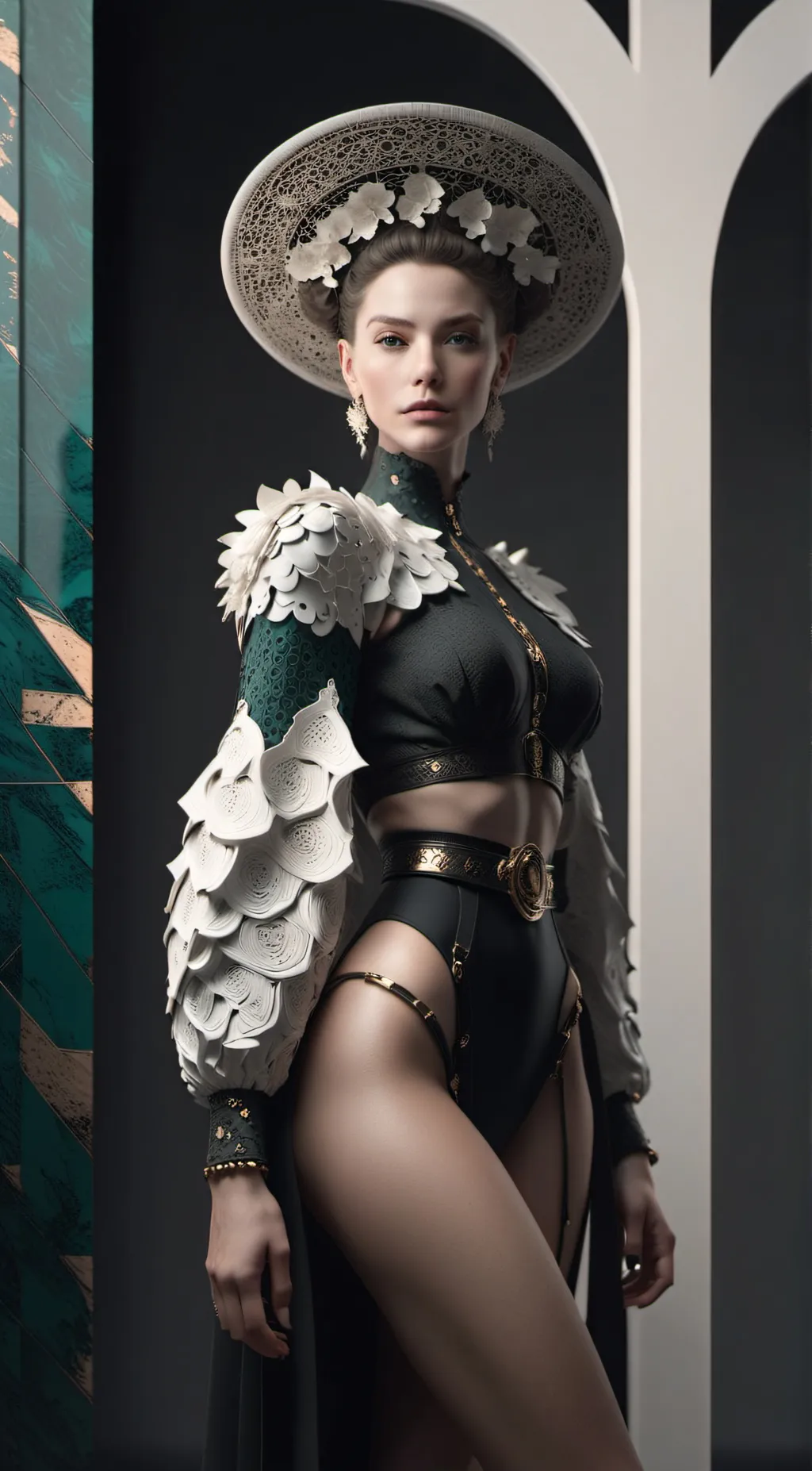 ai character: maid background