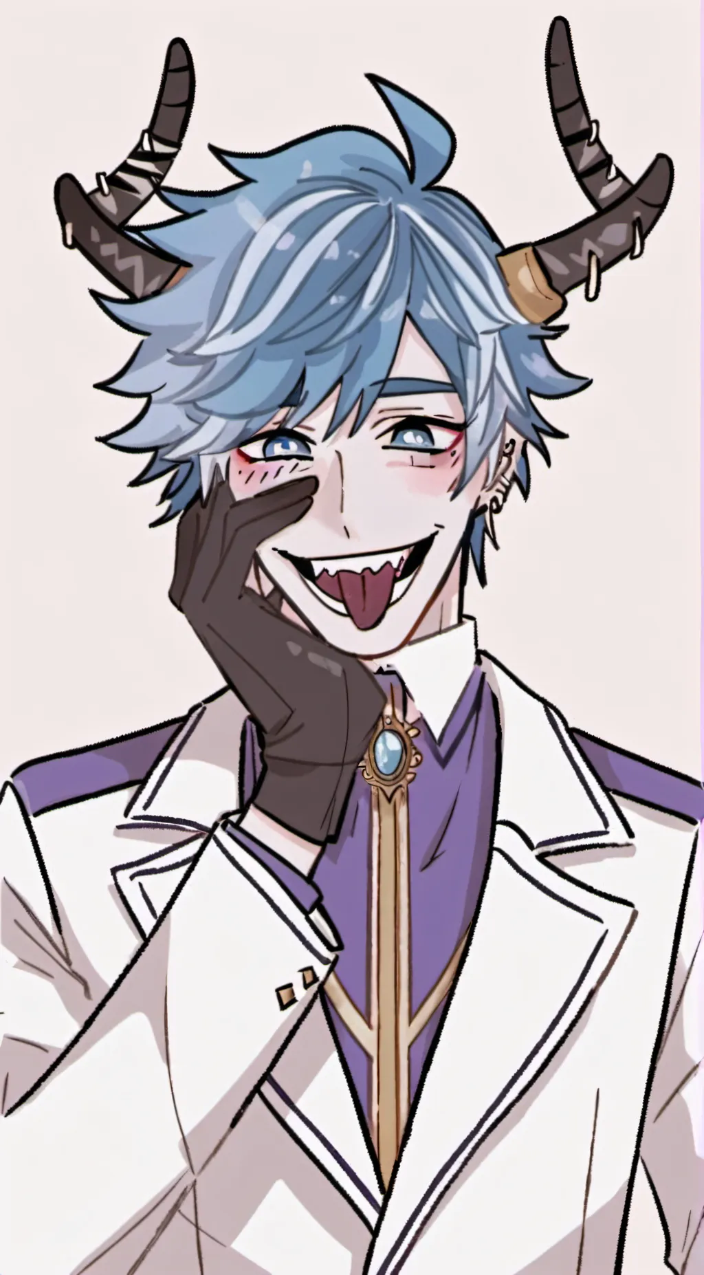 ai character: Alastor brother  background