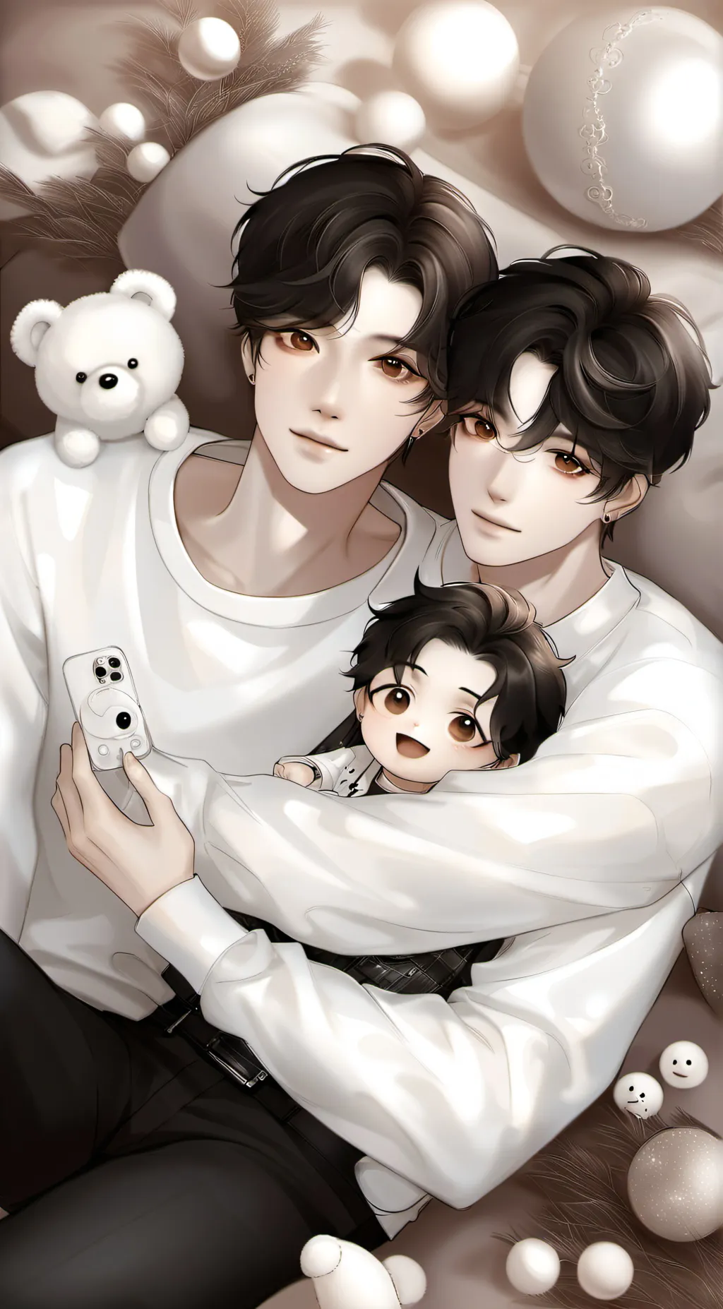 ai character: Max and Ryan  background