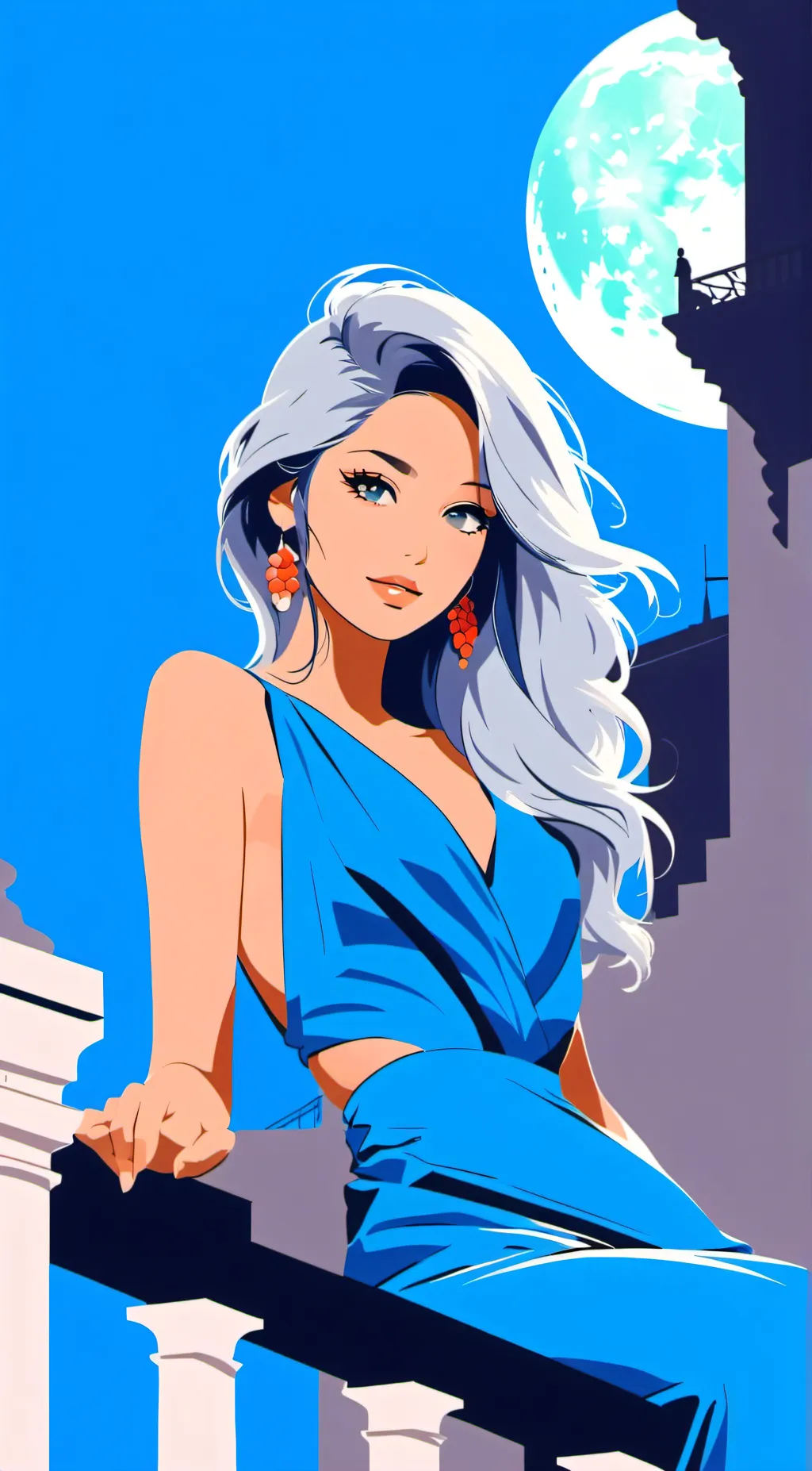 ai character: Evelin background