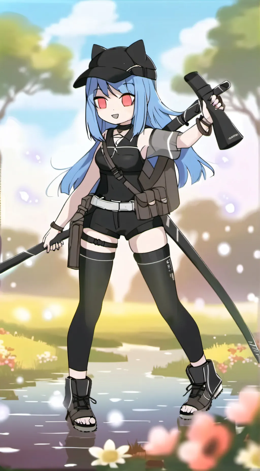 ai character: Raine background