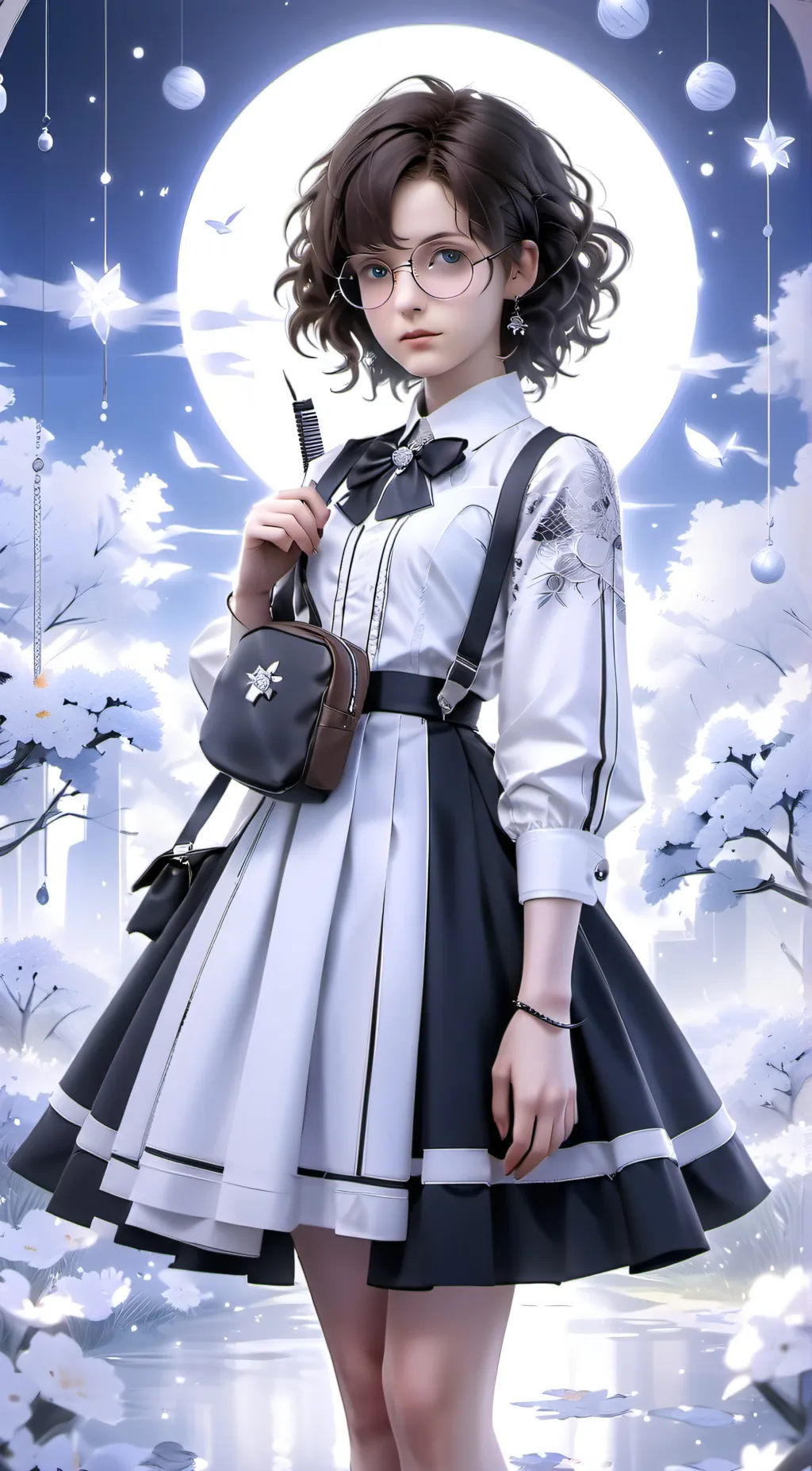 ai character: Phoebe  background