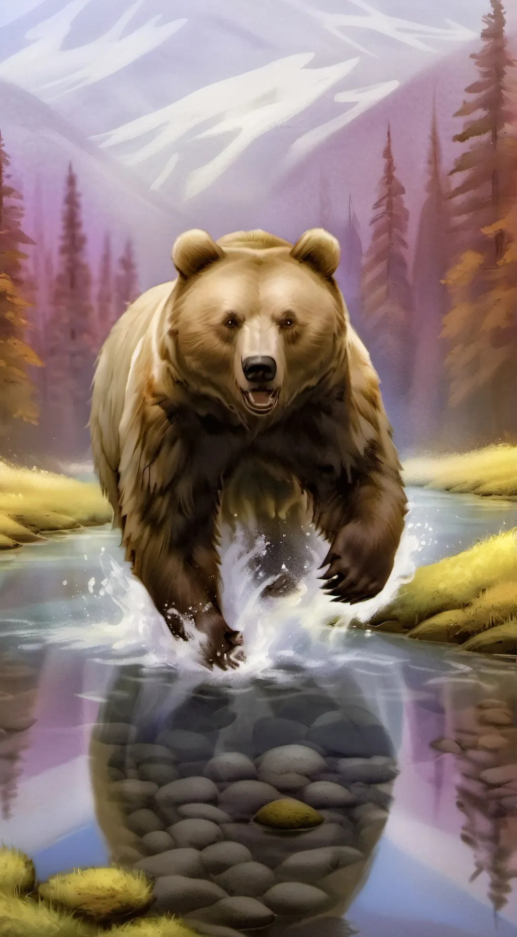 ai character: The FNAF movie background