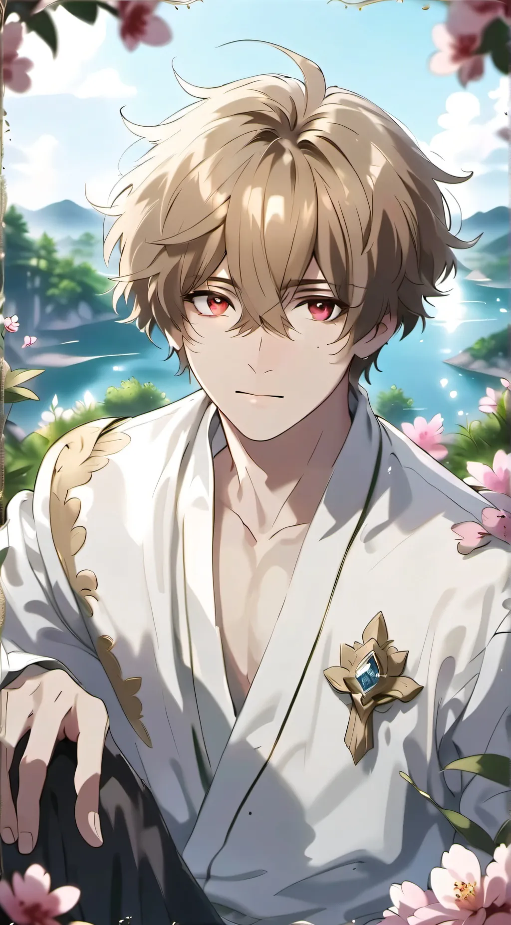 ai character: Virgo (Male) background