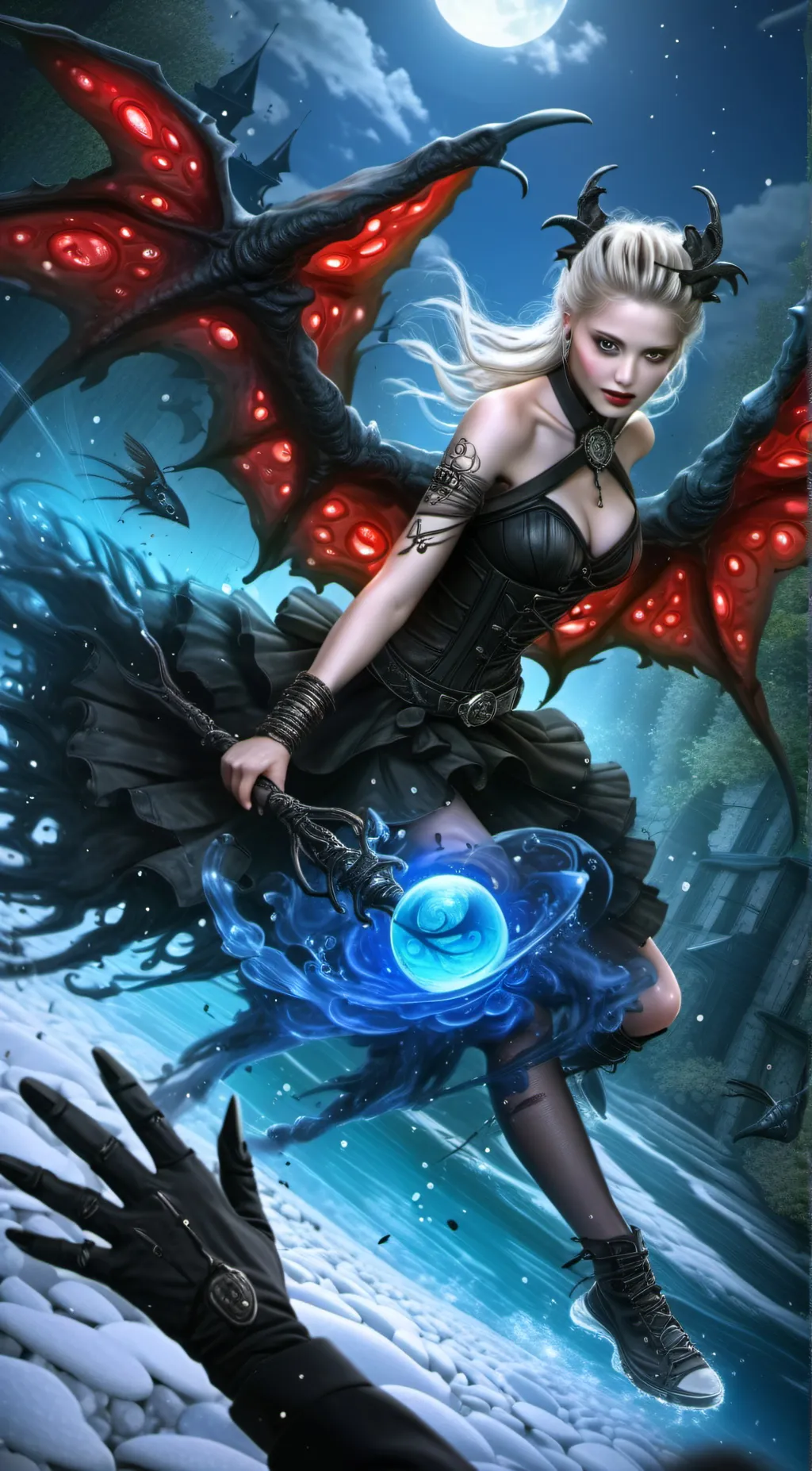 ai character: roxie background