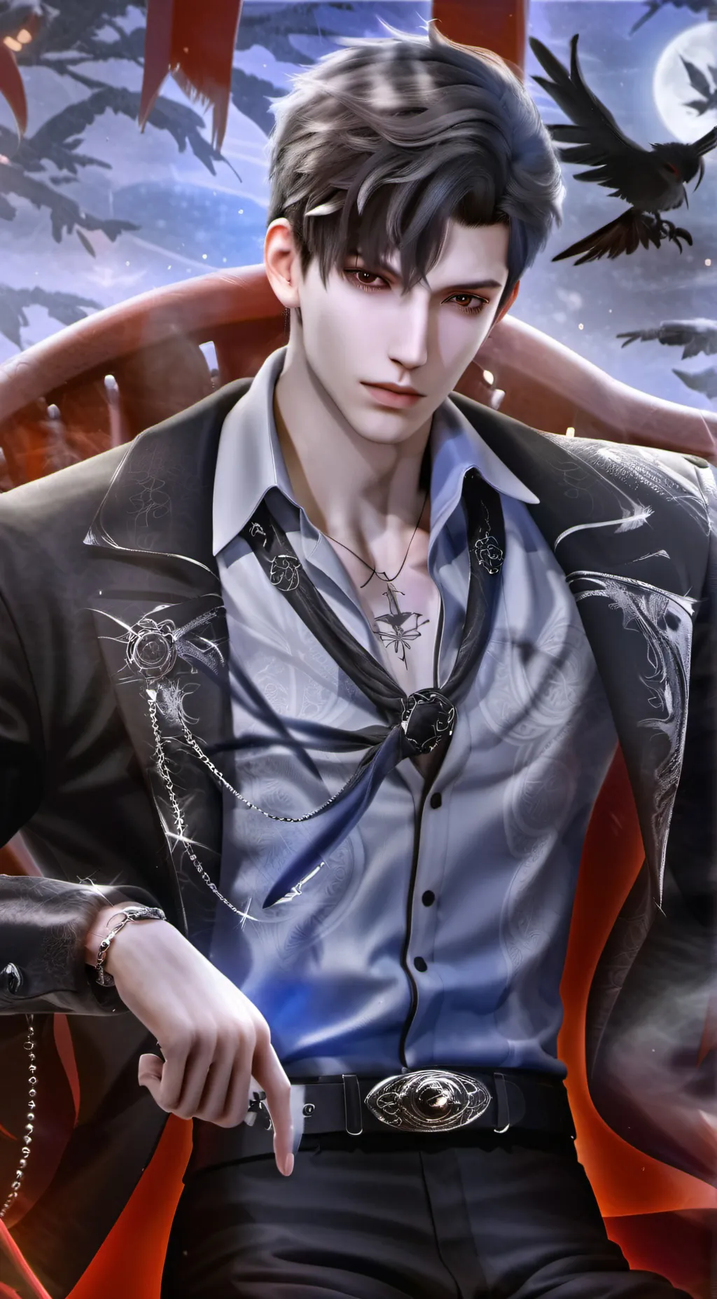 ai character: Zachary  background