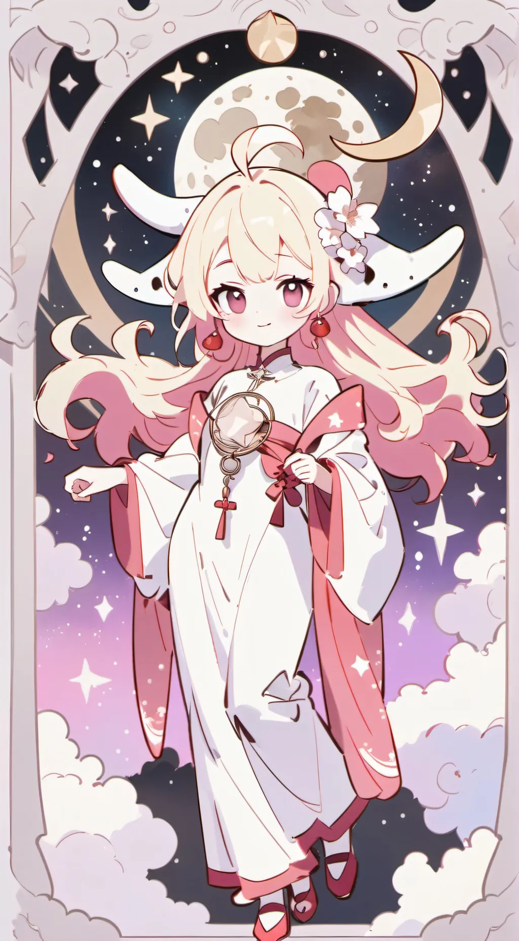 ai character: Glxtch background