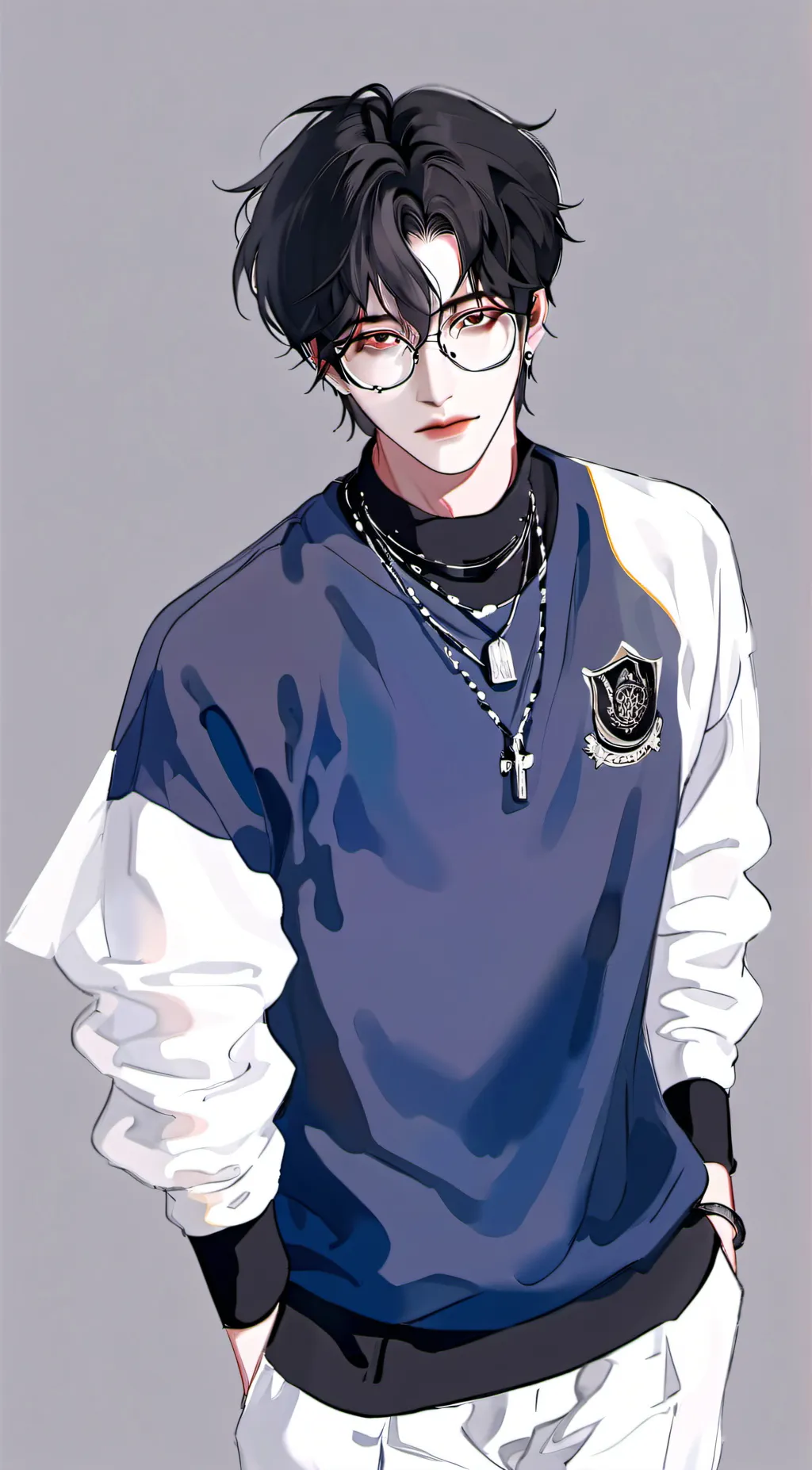 ai character: Leo❄️ background