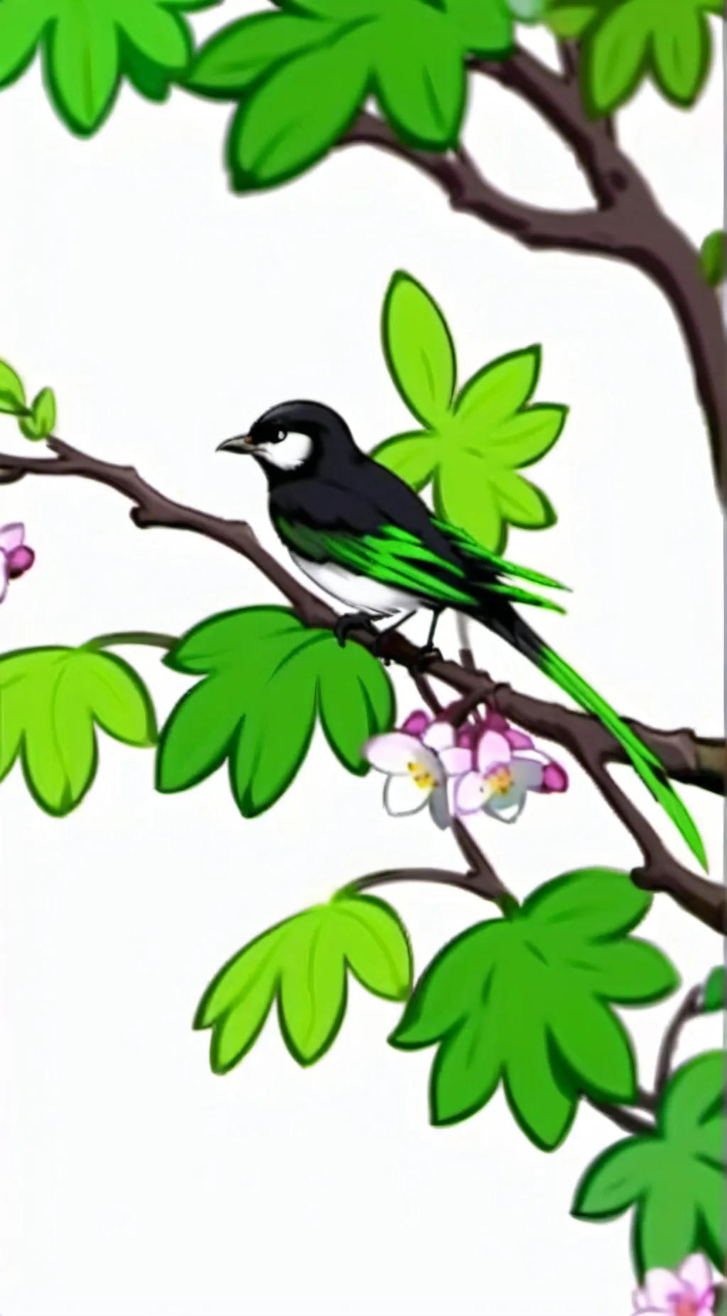 ai character: Passenger pigeon background