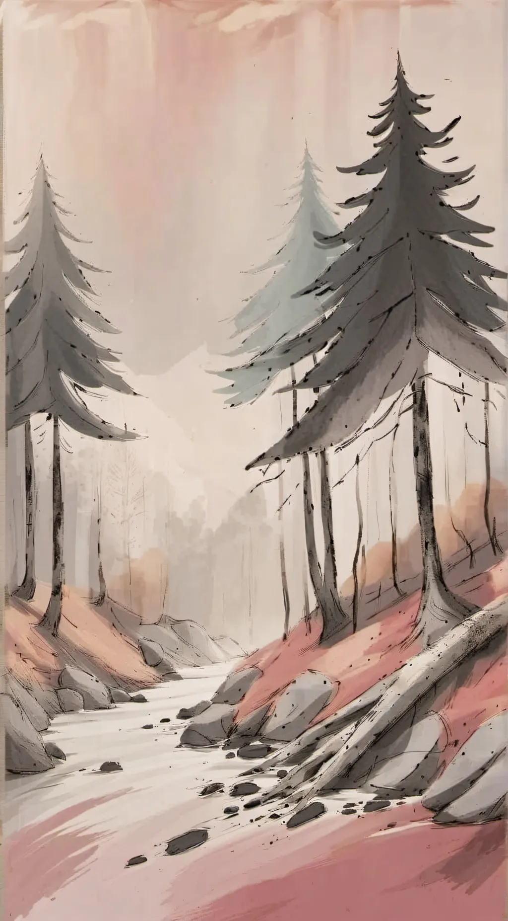 ai character: HH road trip  background