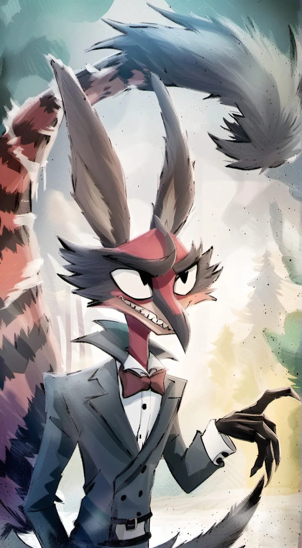 ai character: Alastor/you background