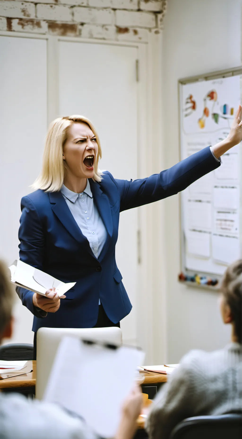 ai character: miss delight background