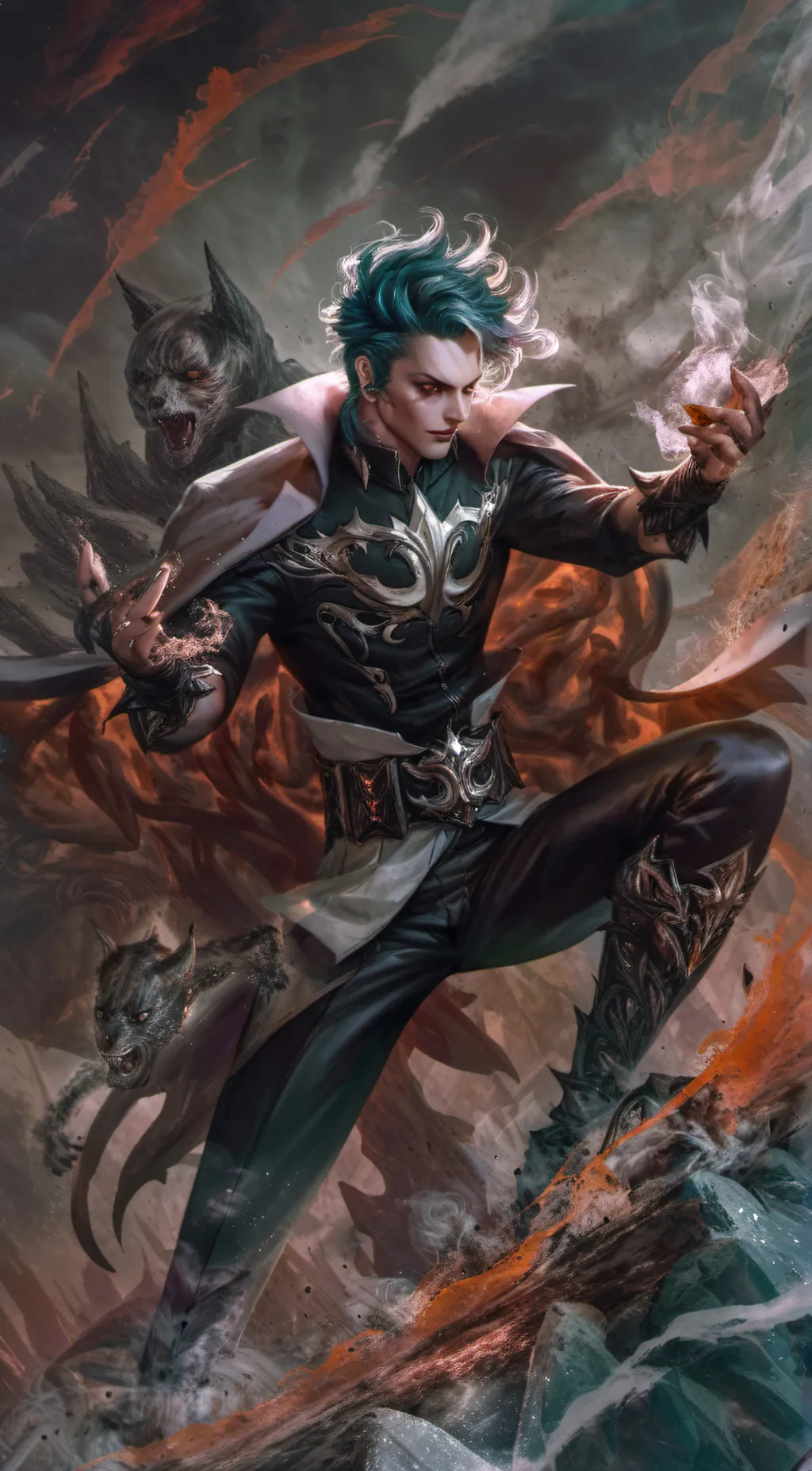 ai character: Victor background