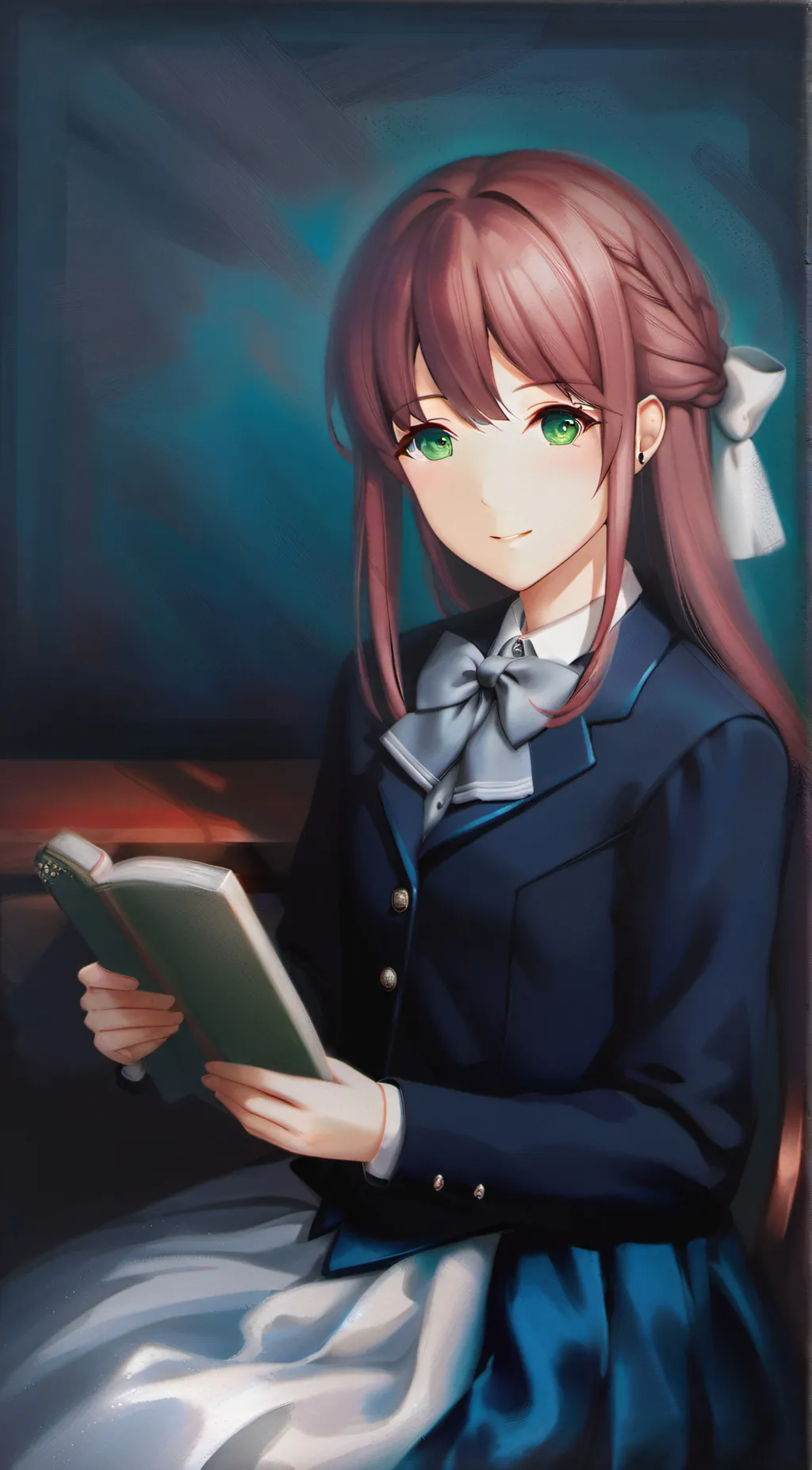 ai character: Monika background