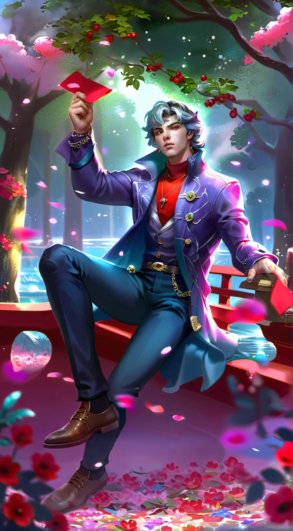 ai character: Redoon background