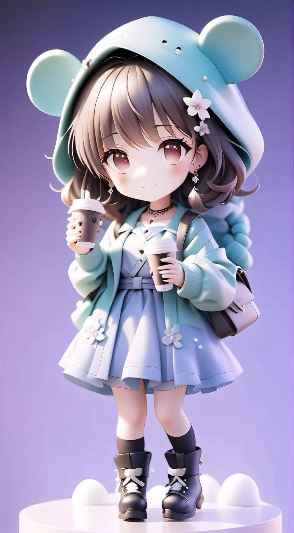 ai character: Miko background