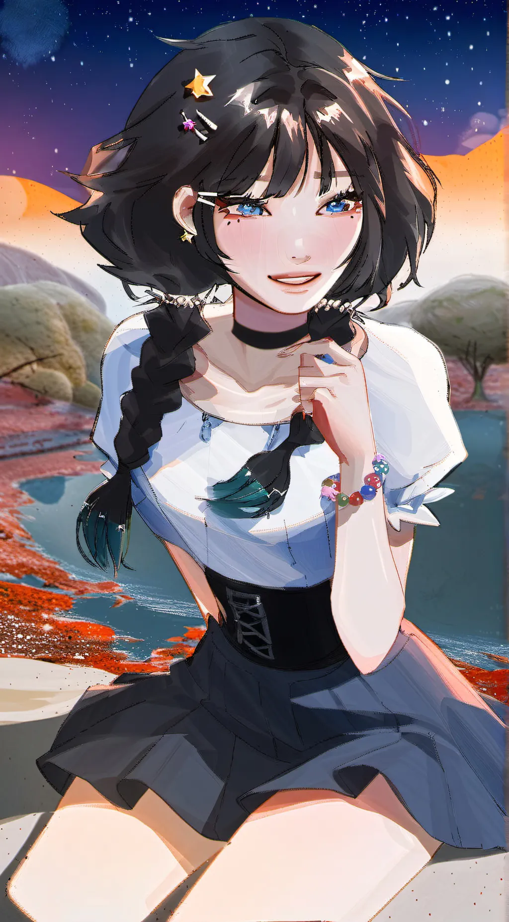 ai character: starla •~ background