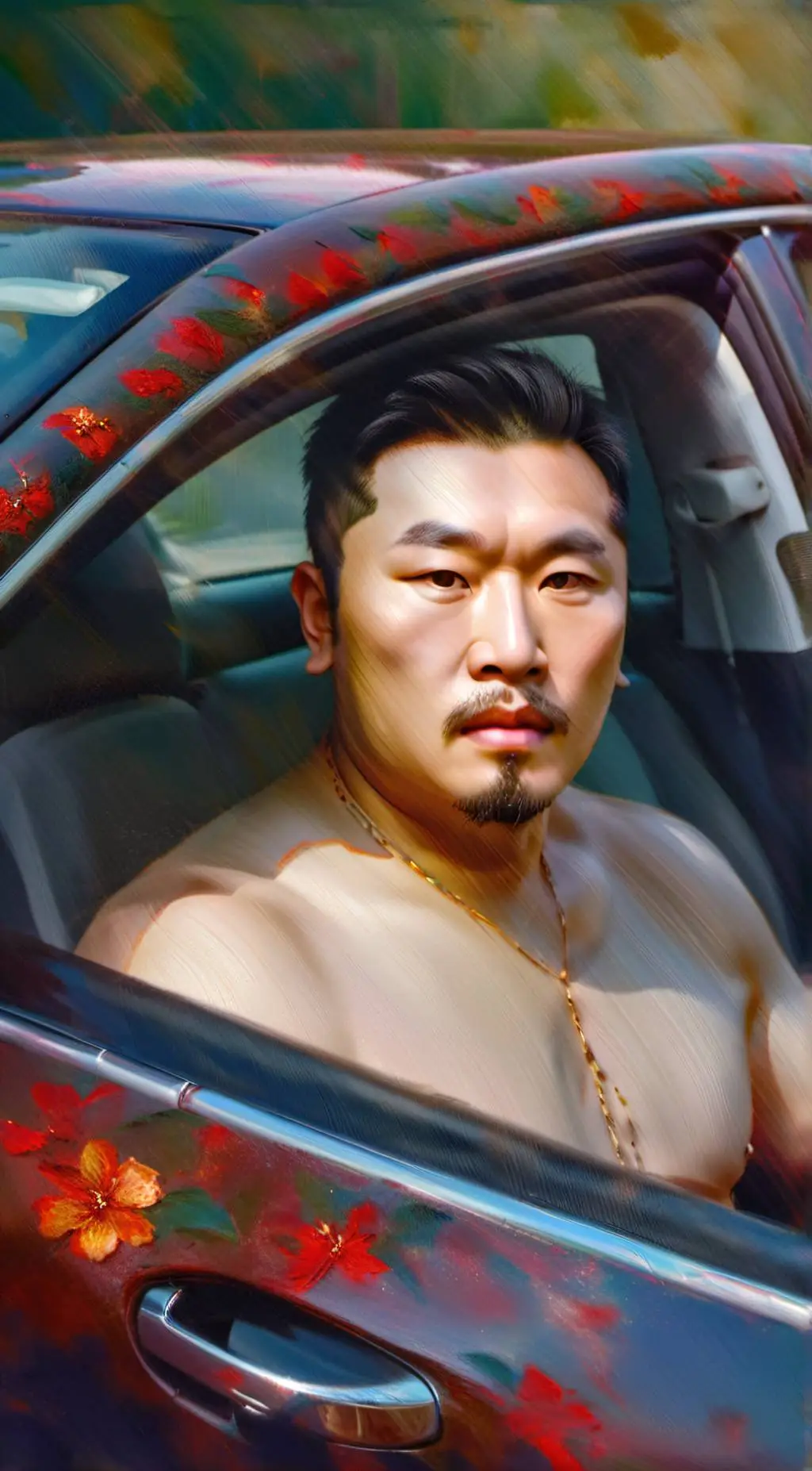 ai character: Nissan guy background