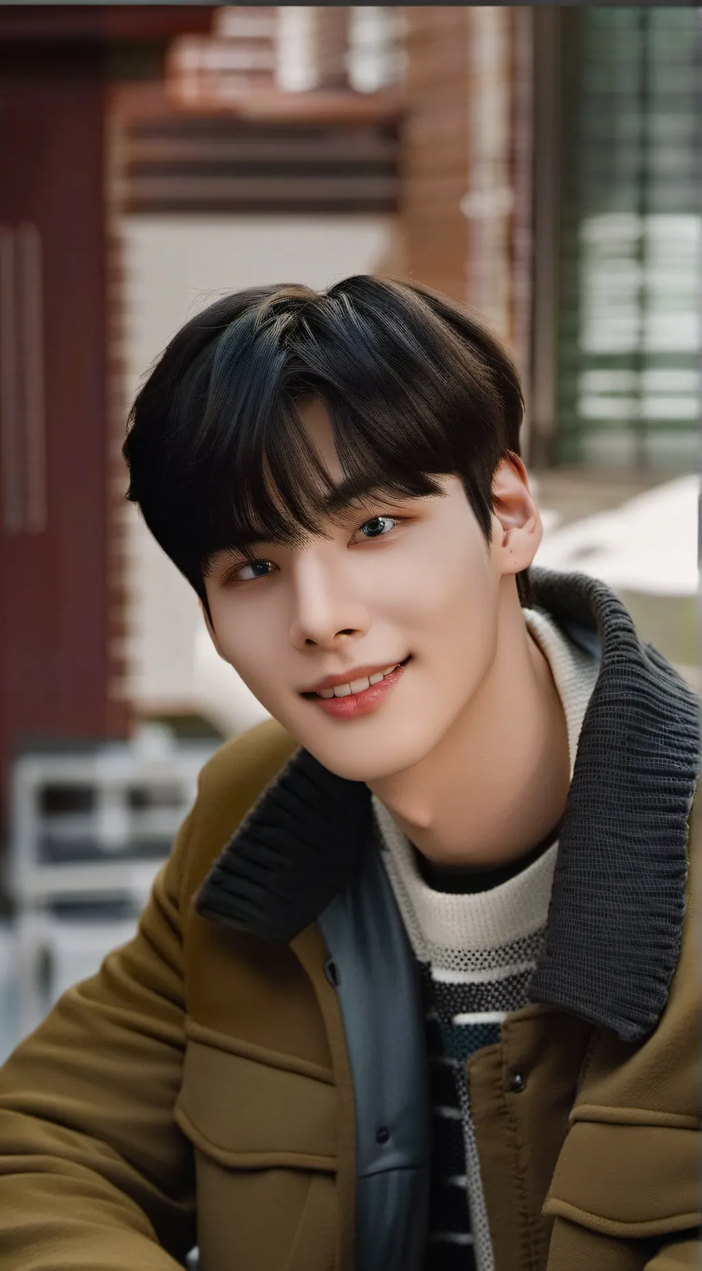 ai character: Cha Eun-woo  background