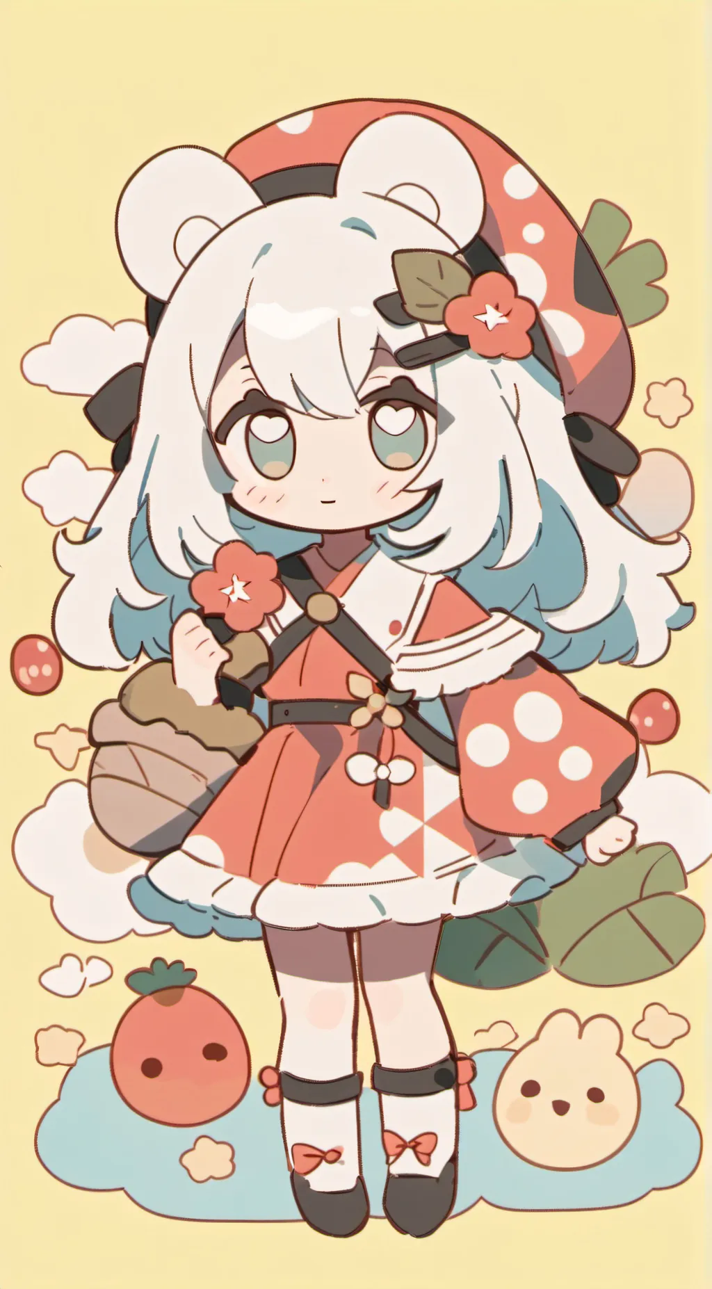 ai character: Lily background