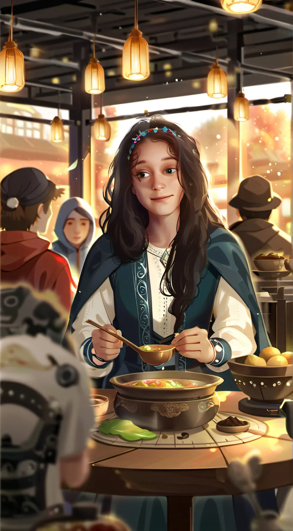 ai character: Jasmine background