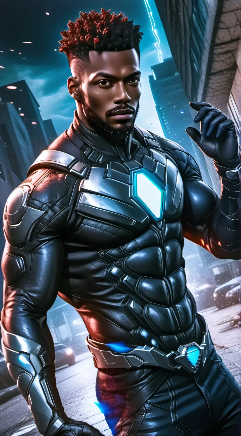 ai character: The Iron Ghost background