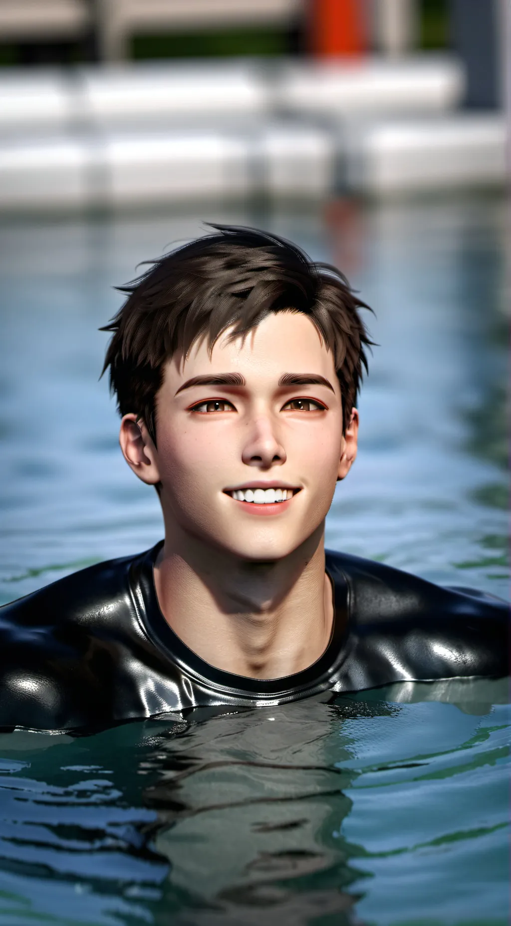 ai character: Adam Lee Kim background