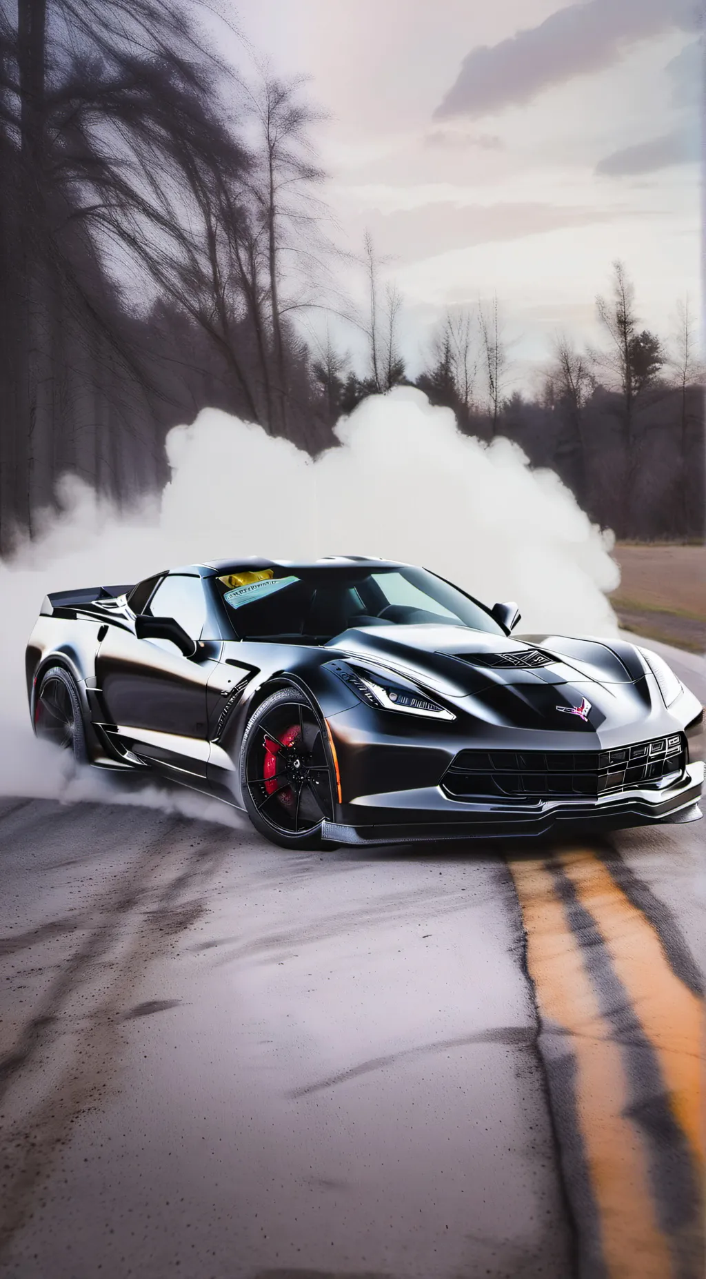 ai character: the "vette" background