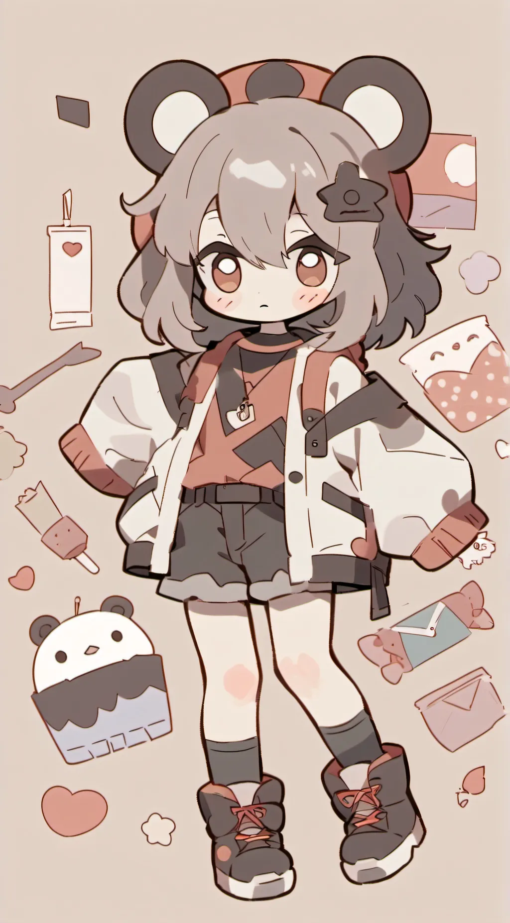 ai character: Lila background