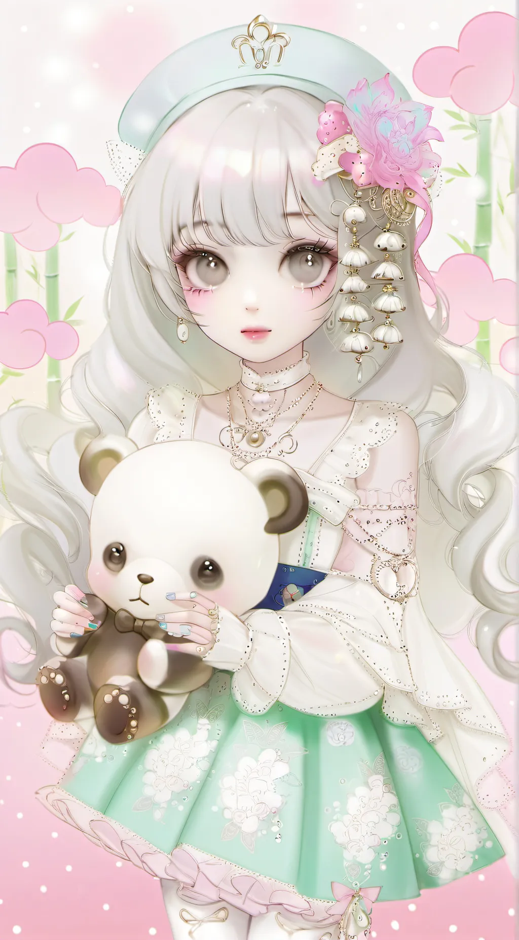 ai character: Your her  background