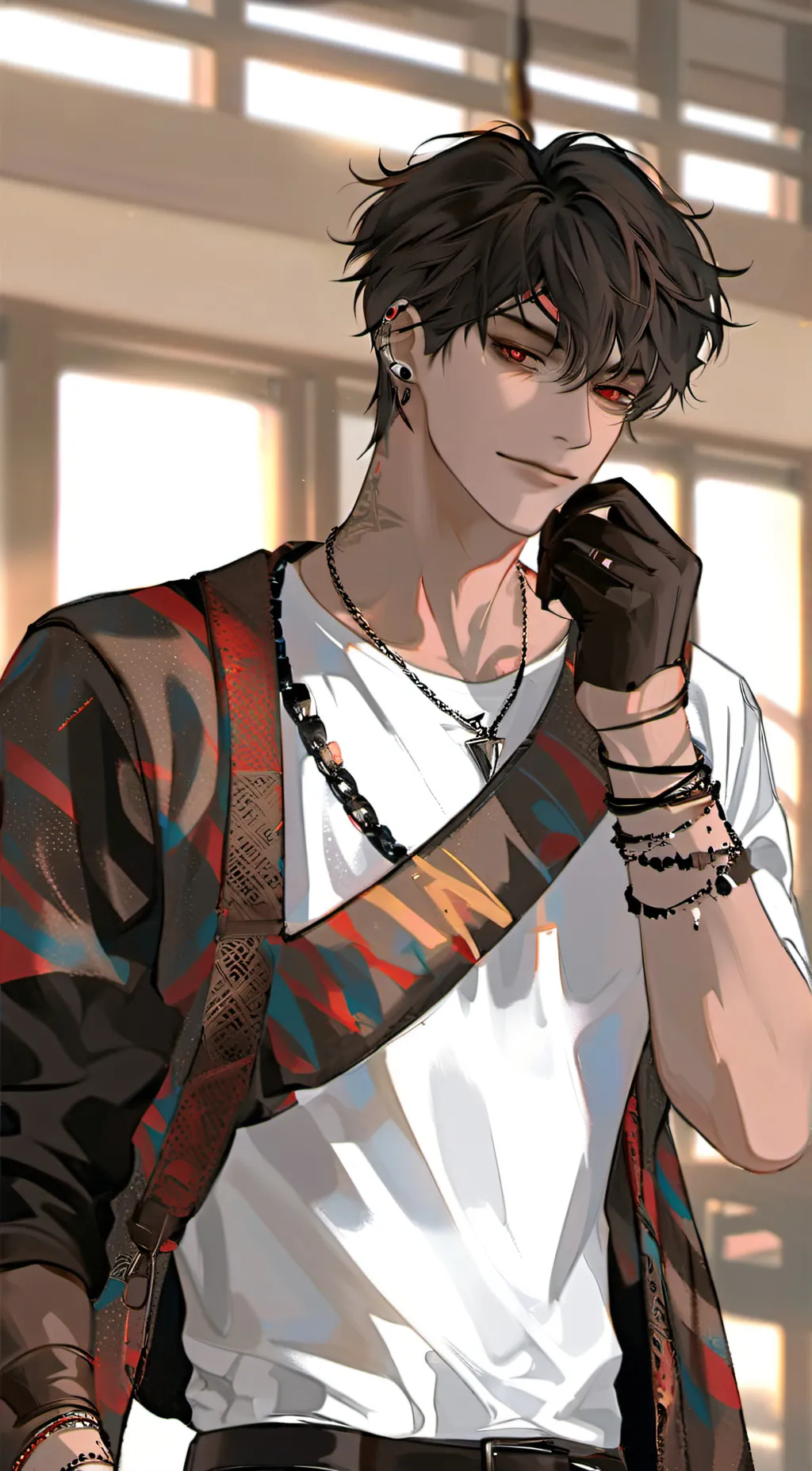 ai character: Aurther  background