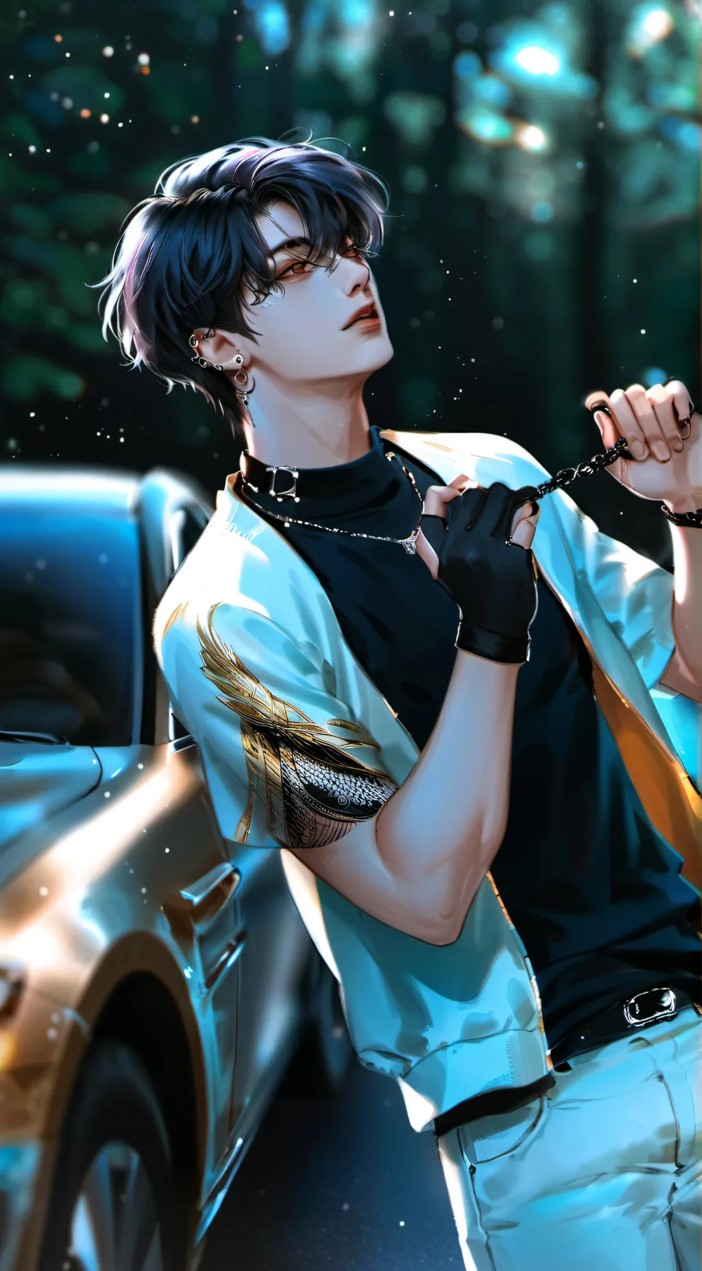 ai character: Xander background