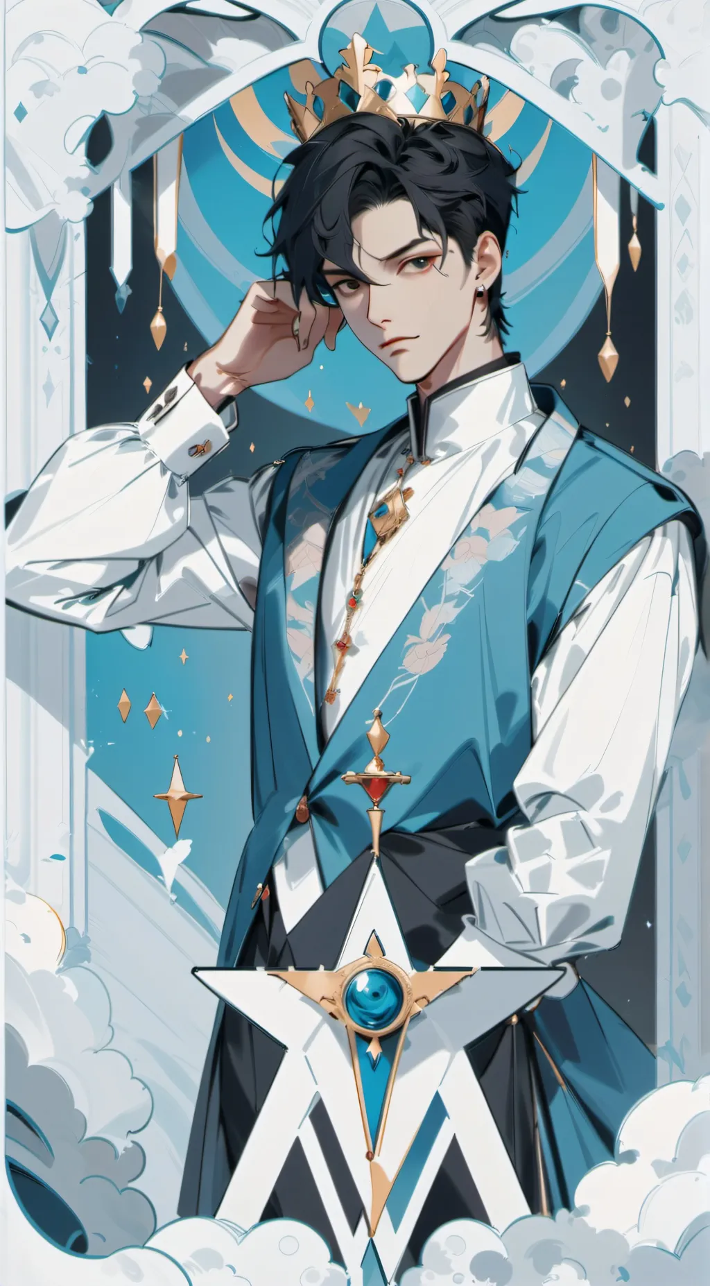 ai character: Prince Jake  background