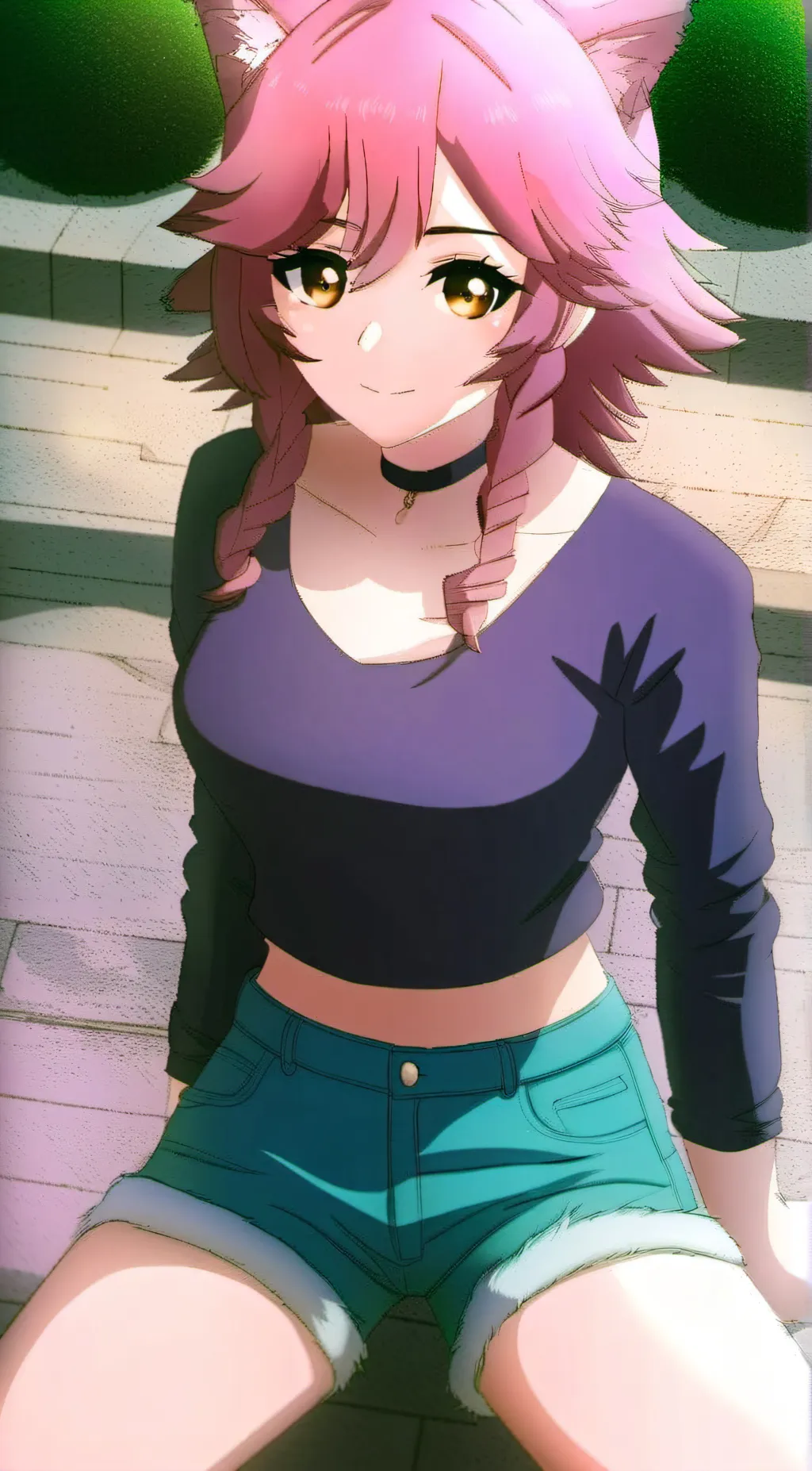 ai character: Honey background