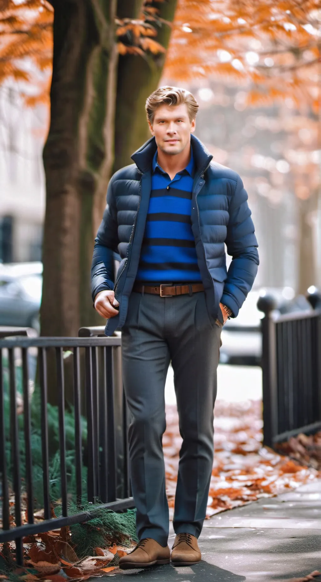 ai character: Michael Knight  background