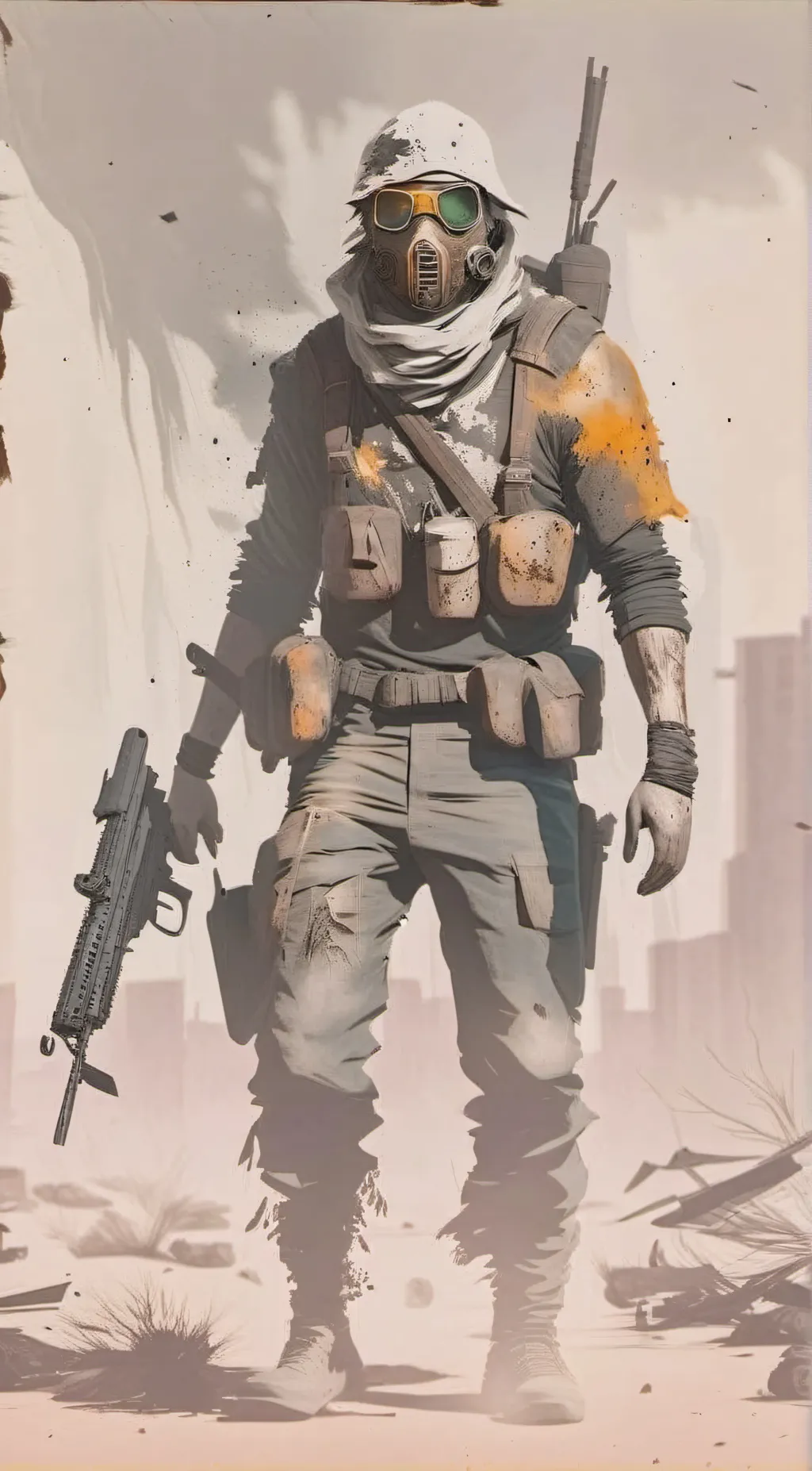 ai character: Raider Gunner background