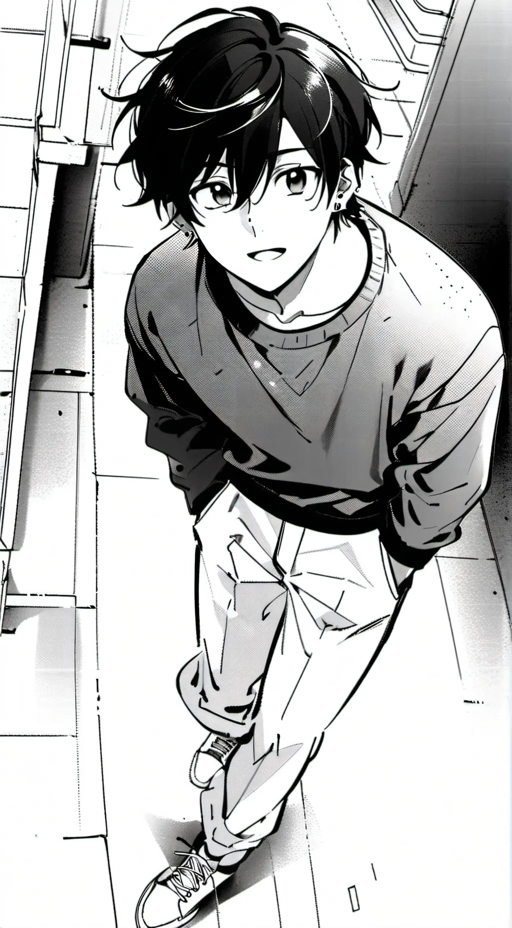 ai character: Asher/ash background