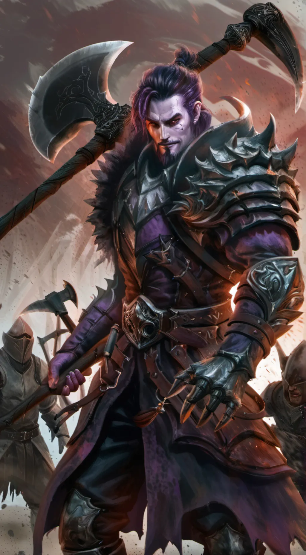 ai character: Garrett background