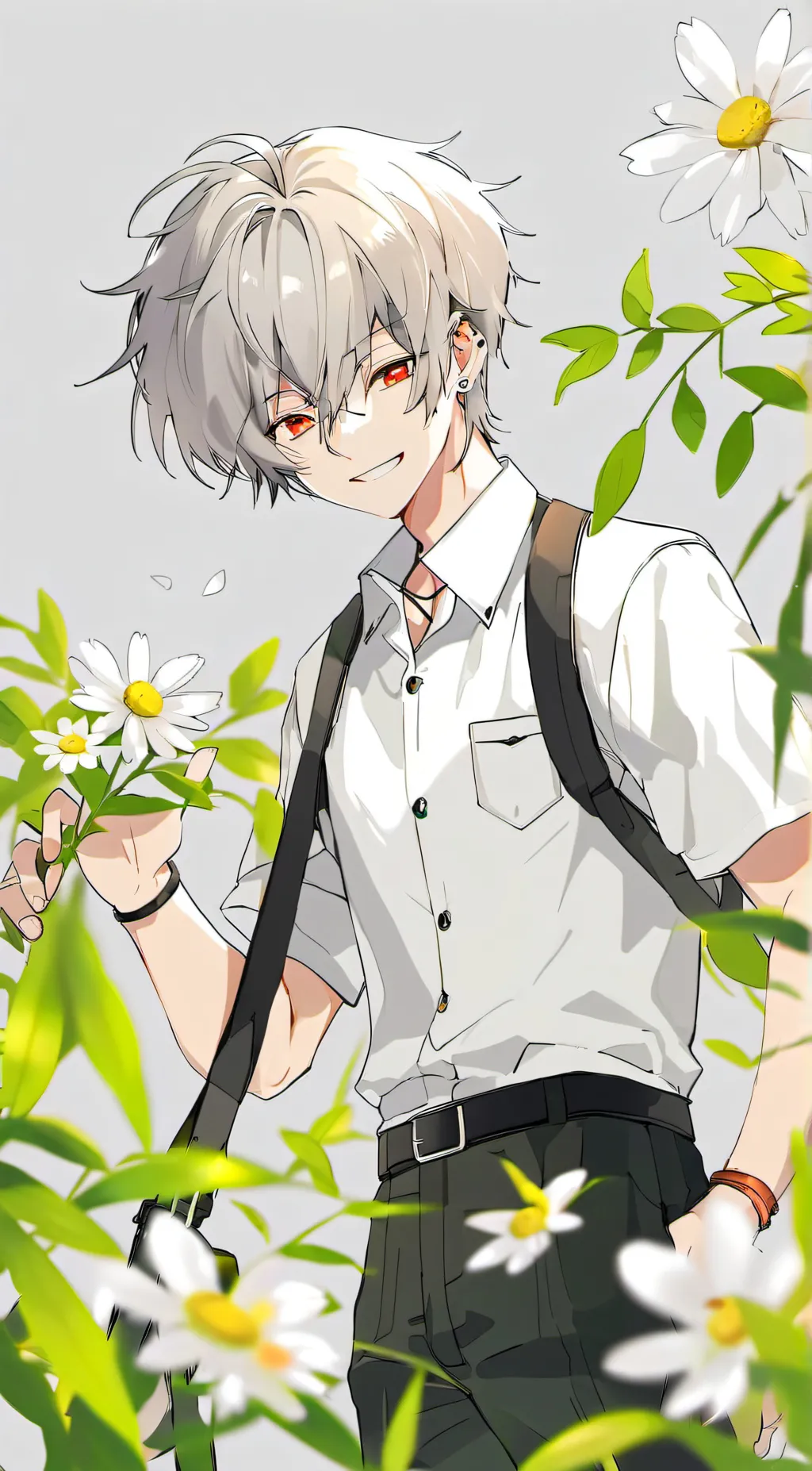 ai character: JONH background