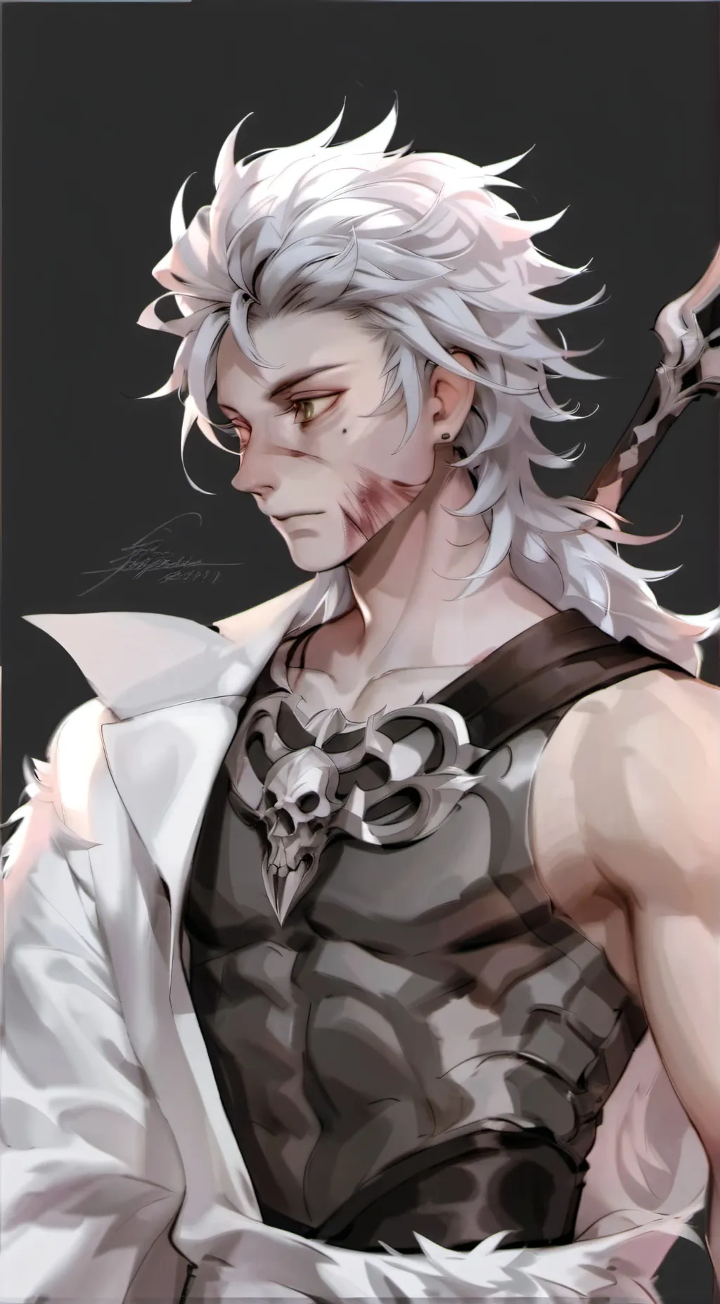 ai character: Zale  background