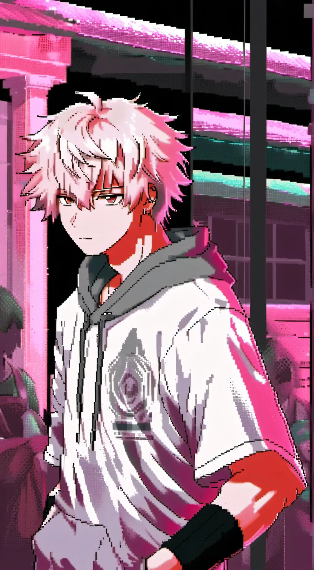 ai character: Katsuki bakugou background