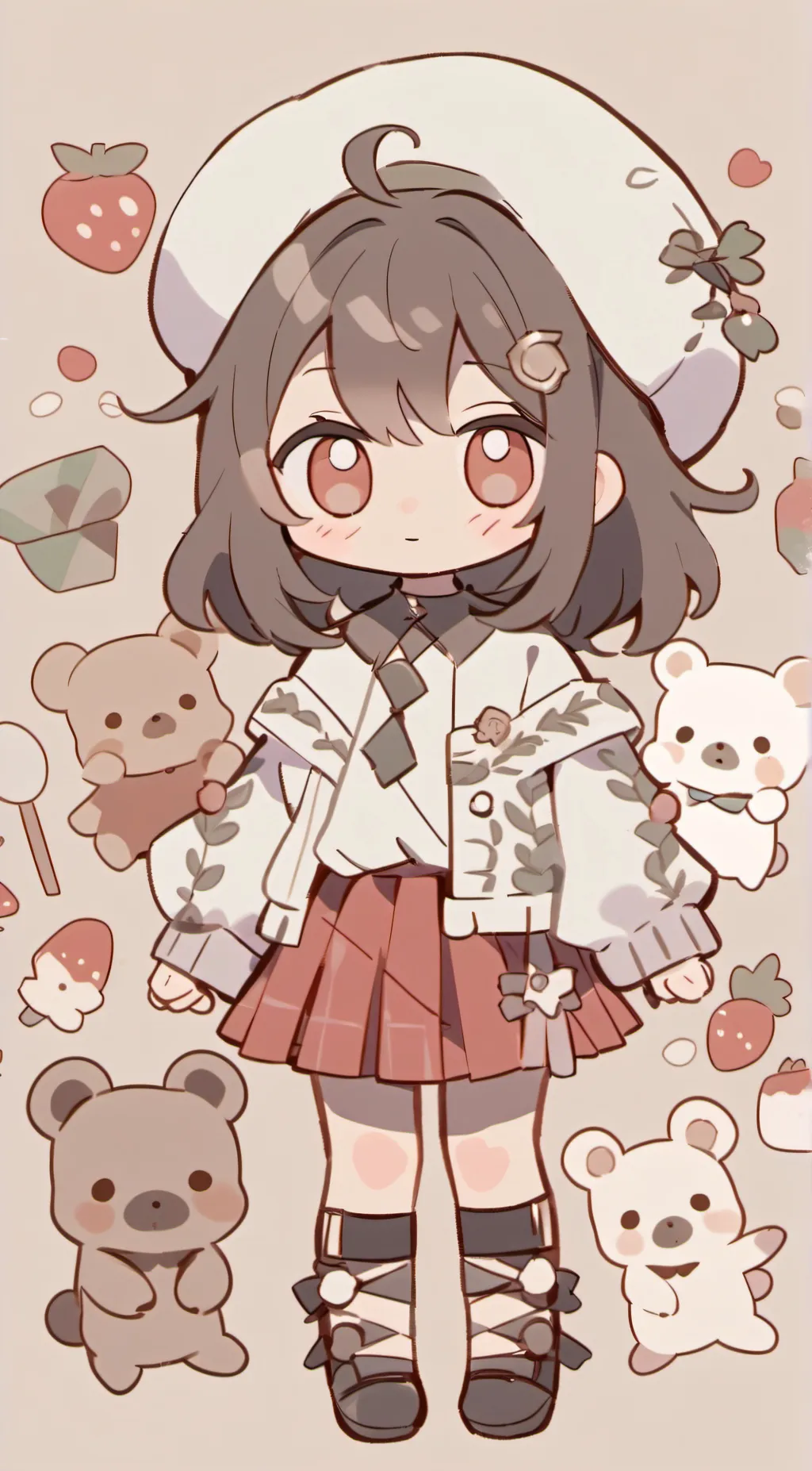 ai character: Oakly_Leaf background