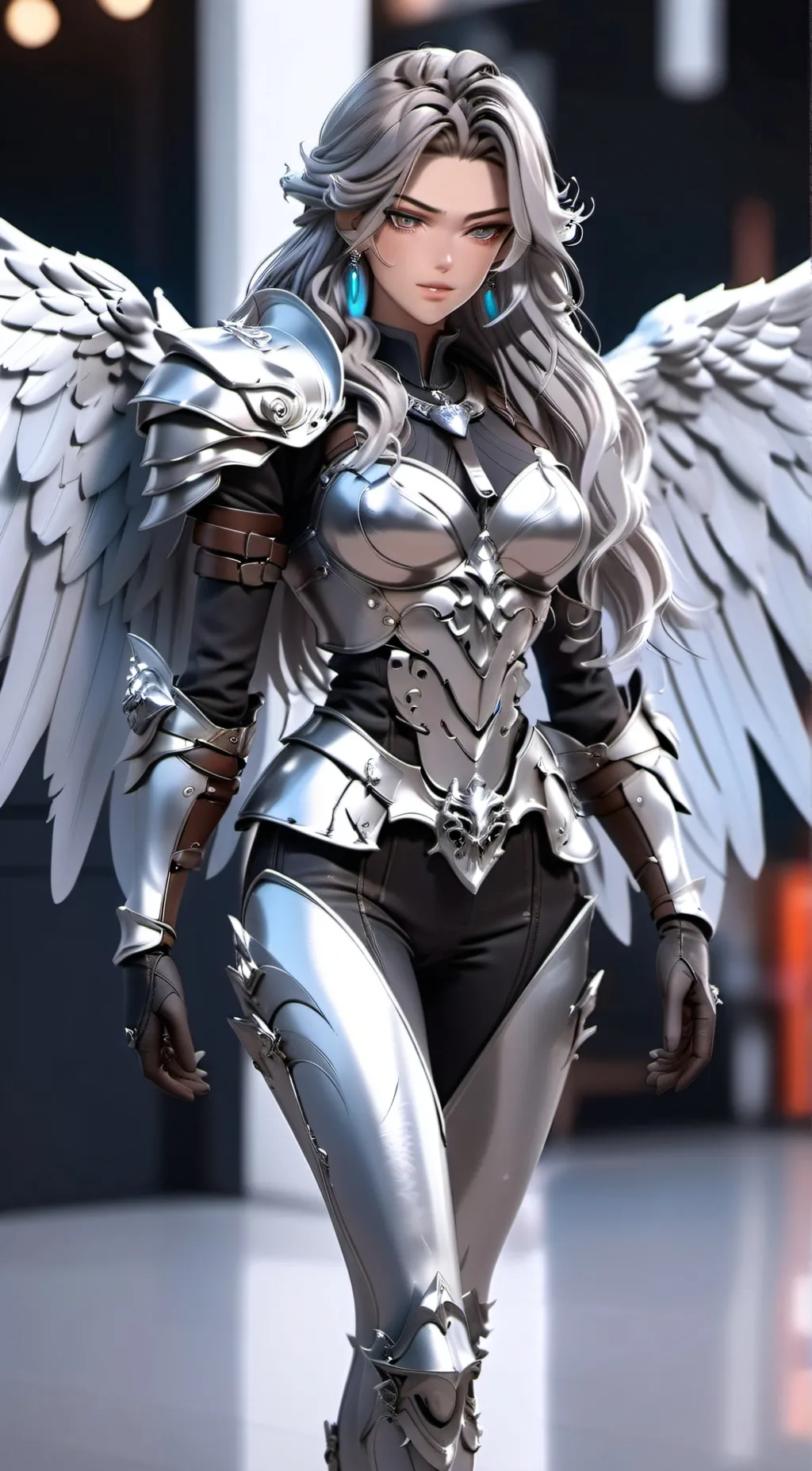 ai character: Caya background