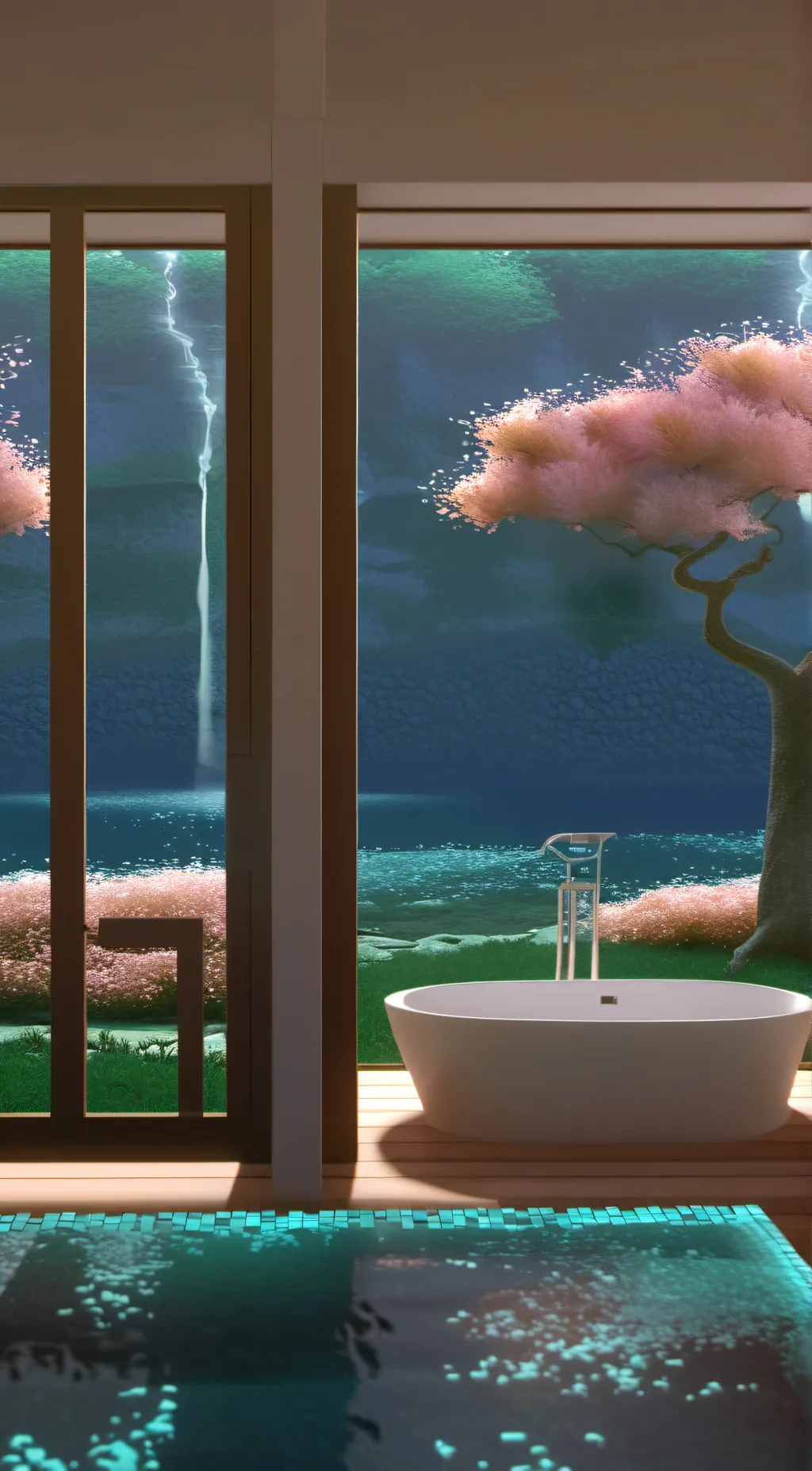 ai character: soap background