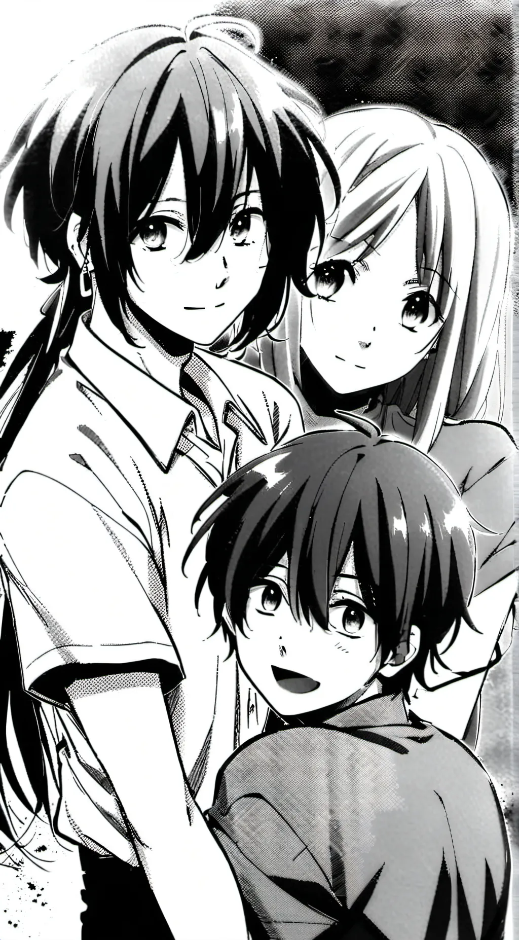 ai character: ron, George, Fred background